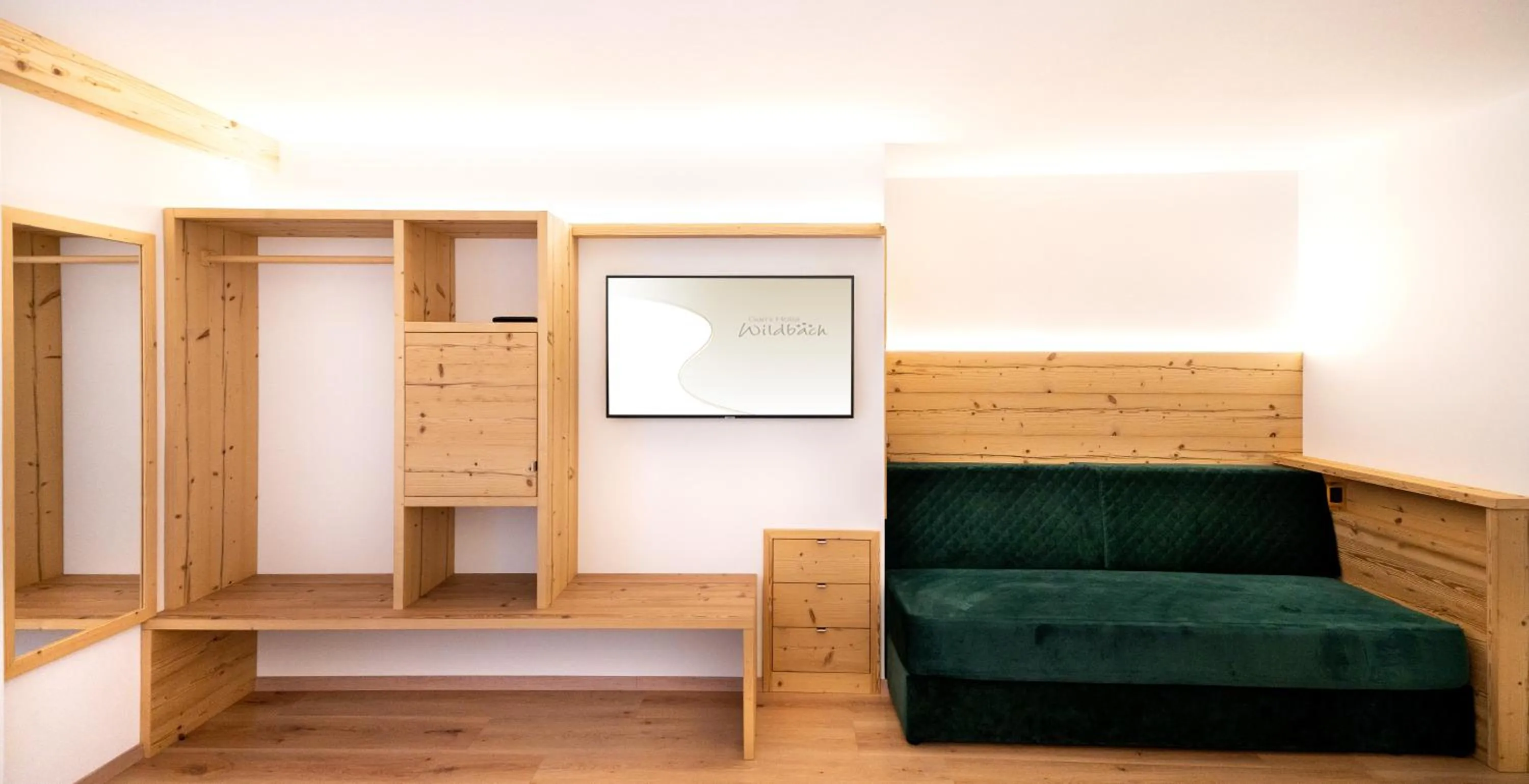 Bedroom in Garni Hotel and Apartments Wildbach