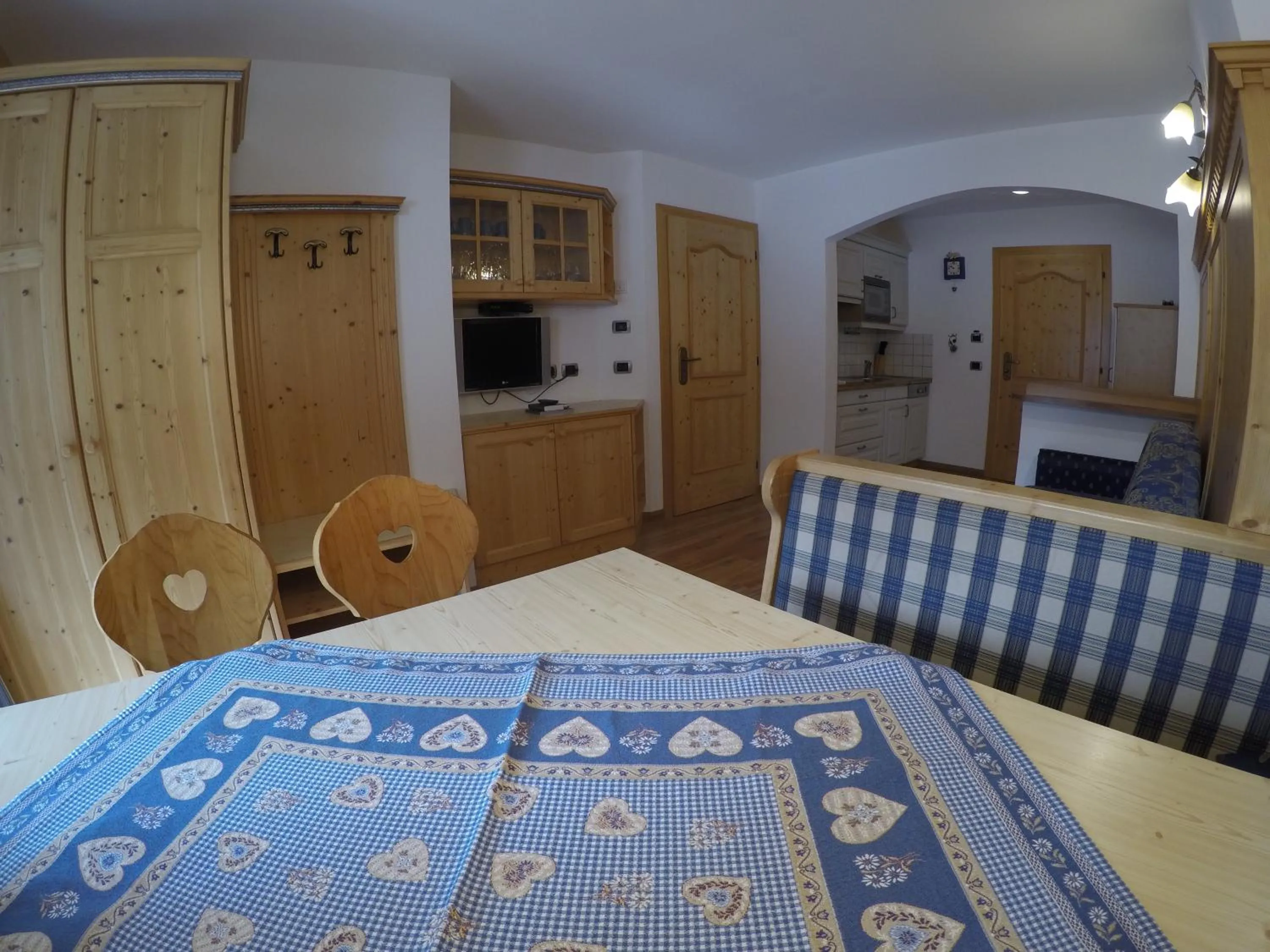 Living room in Garni Hotel and Apartments Wildbach