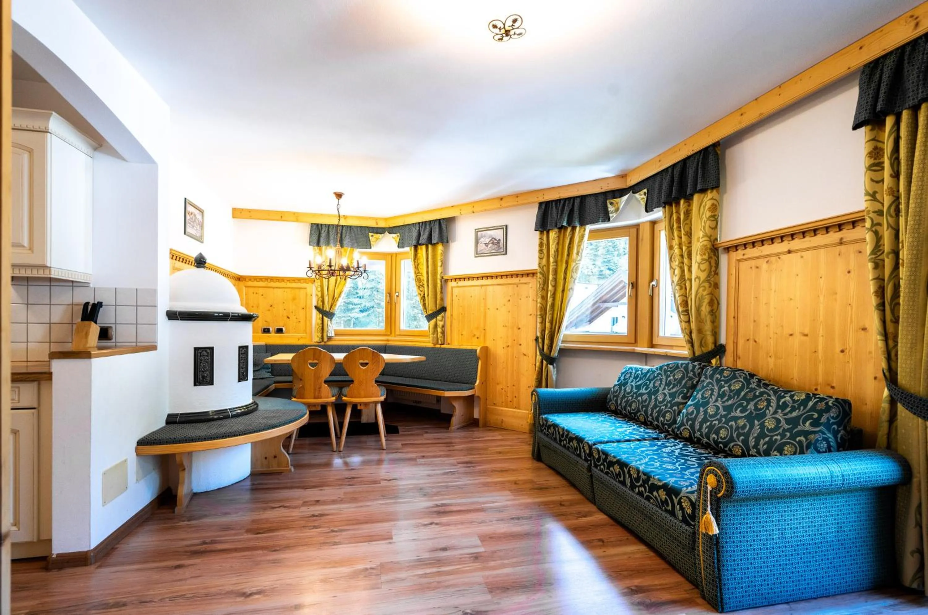 Living room in Garni Hotel and Apartments Wildbach