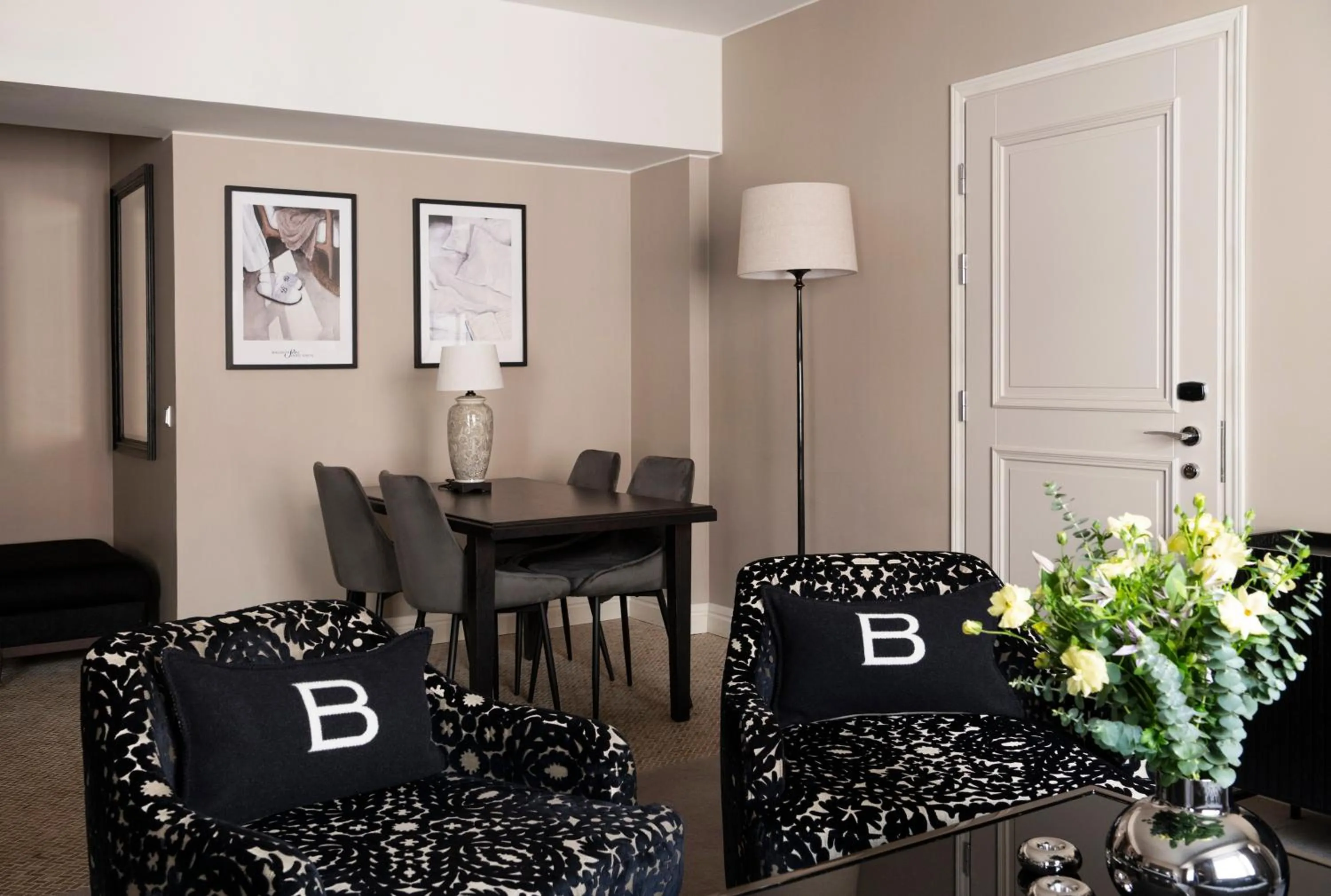 Decorative detail in Hotel Haven