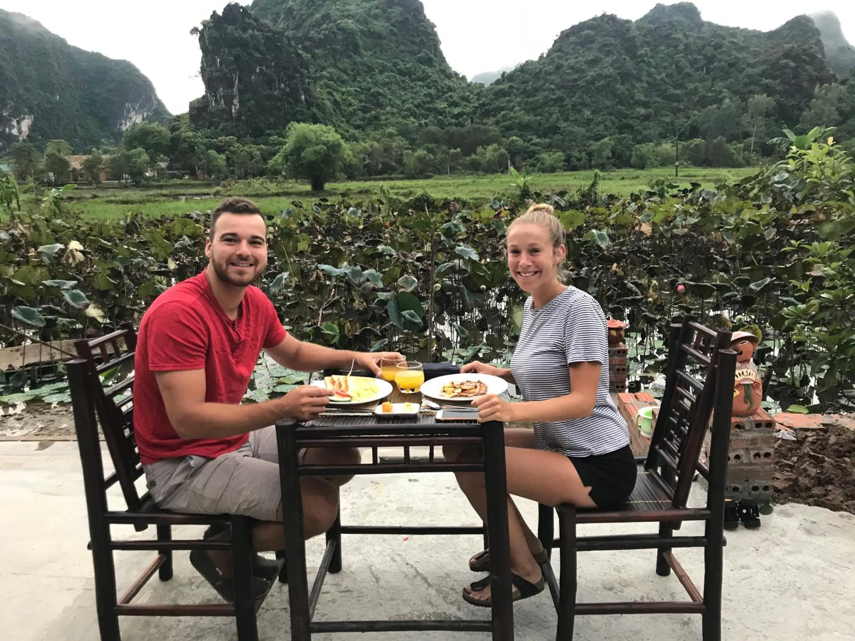 Breakfast in Green Mountain Homestay