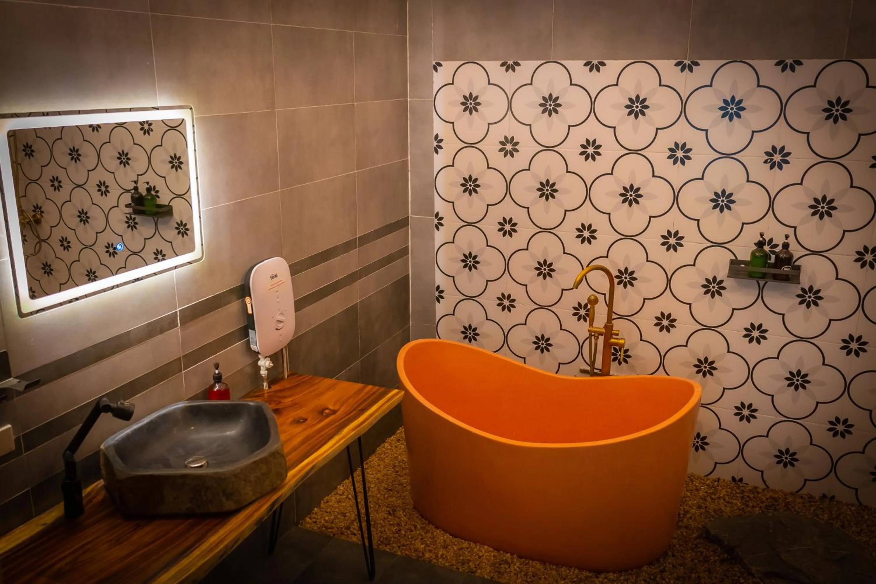 Shower in Green Mountain Homestay