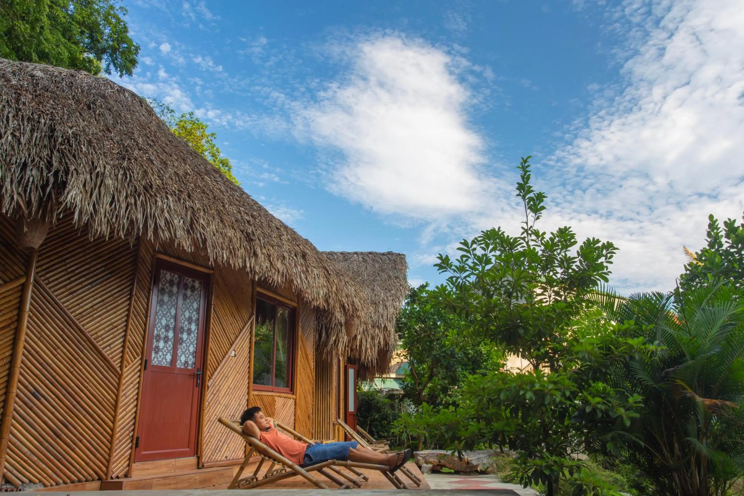 People in Green Mountain Homestay