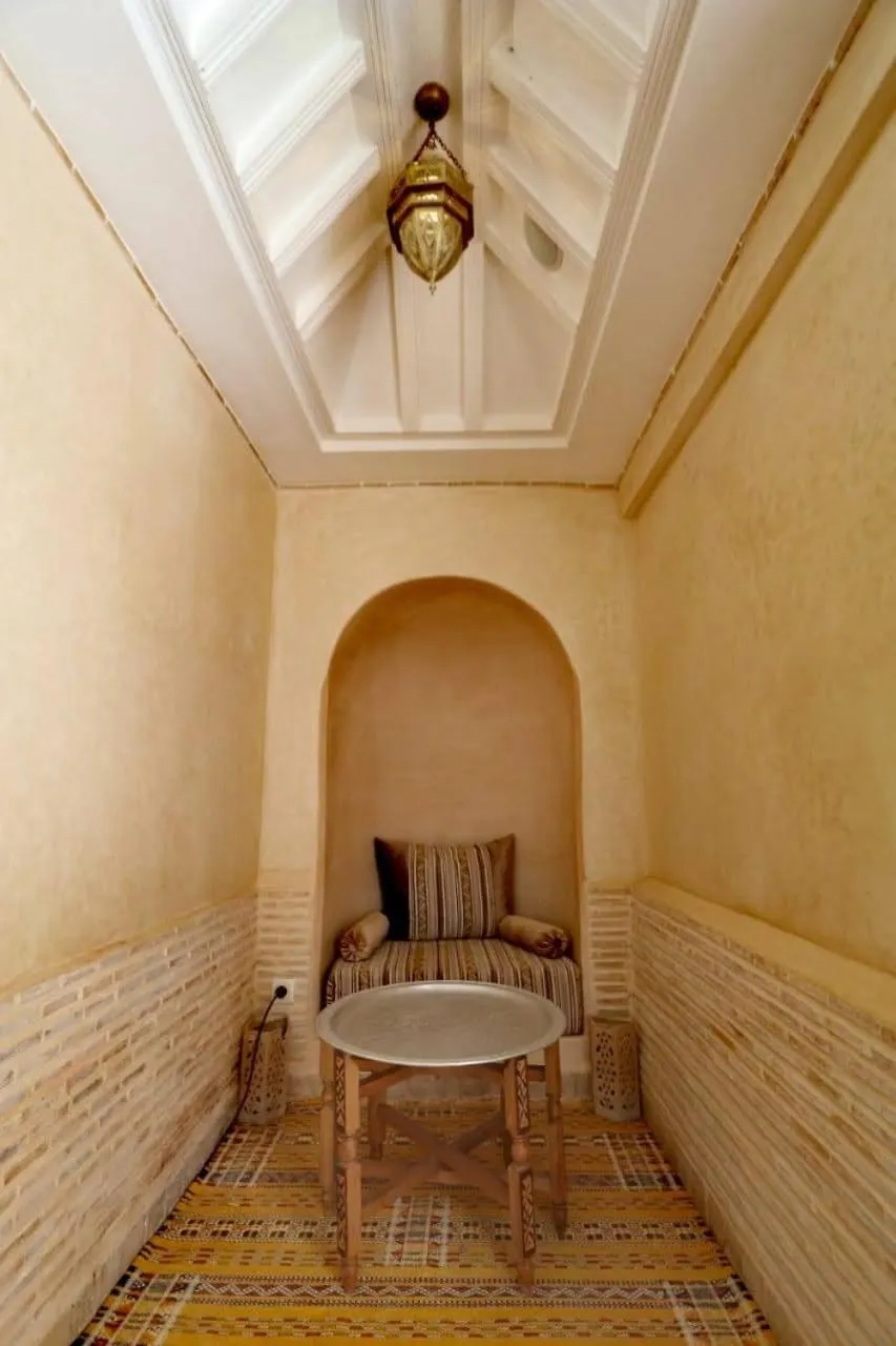 Seating area in Riad Dar Haven