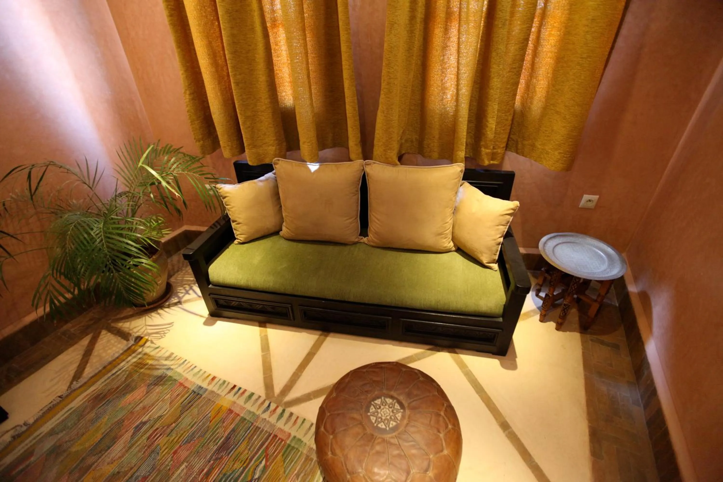 Seating area in Riad Dar Haven