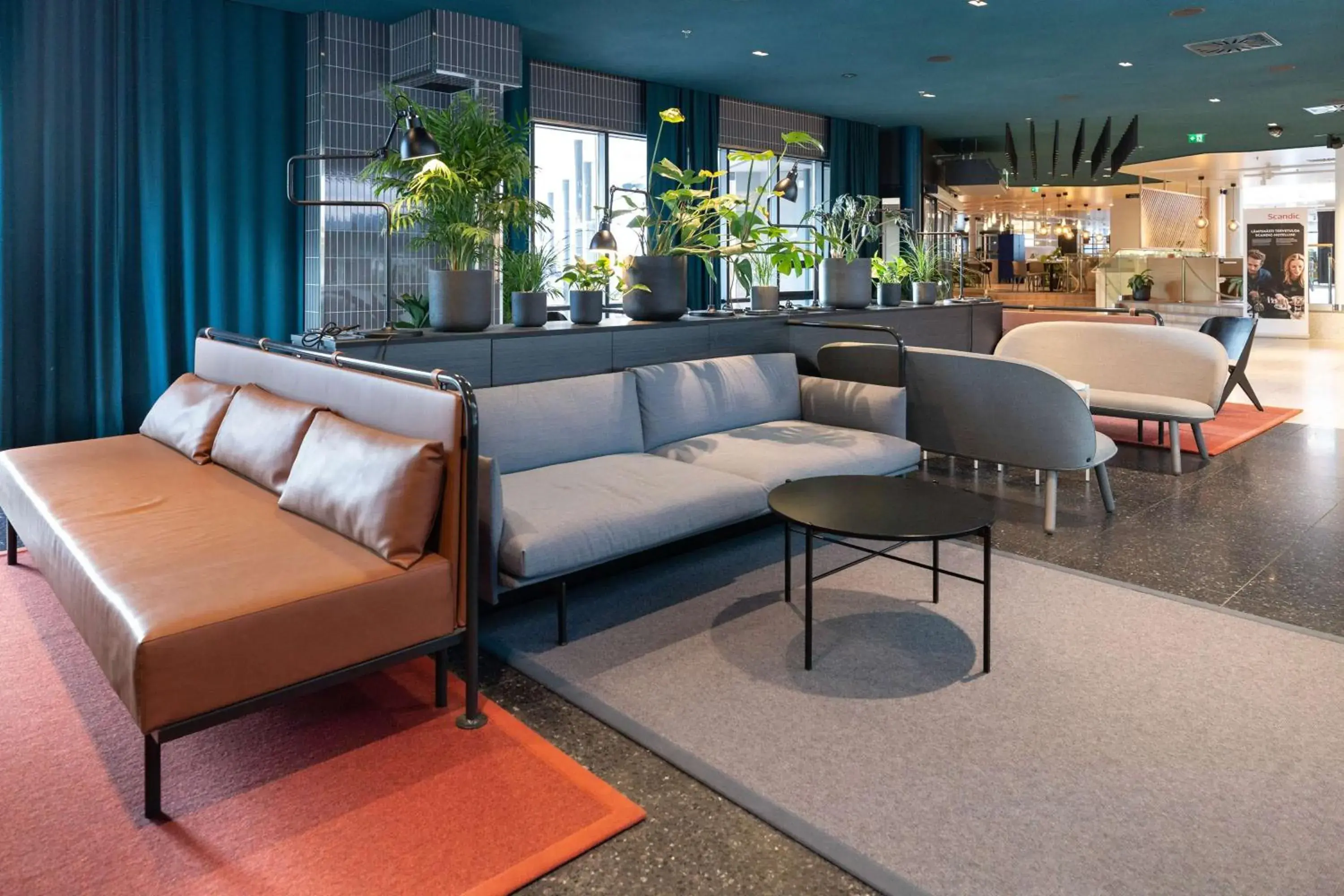 Lobby or reception in Scandic Helsinki Aviacongress Lobby or reception in Scandic Helsinki Aviacongress