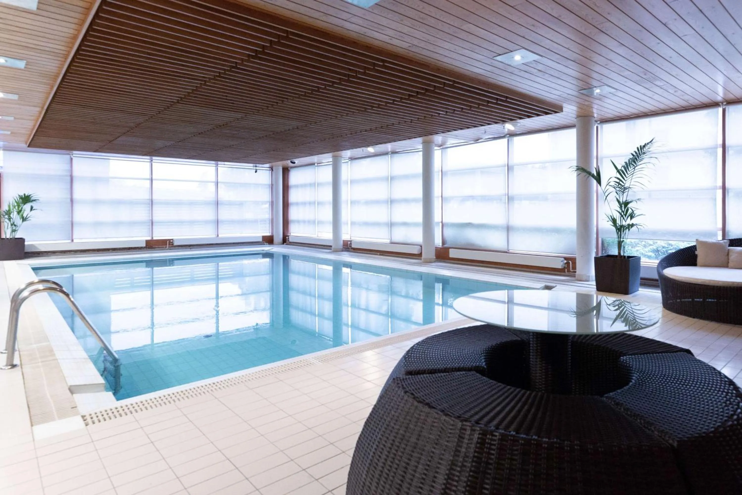 Pool view in Scandic Helsinki Aviacongress