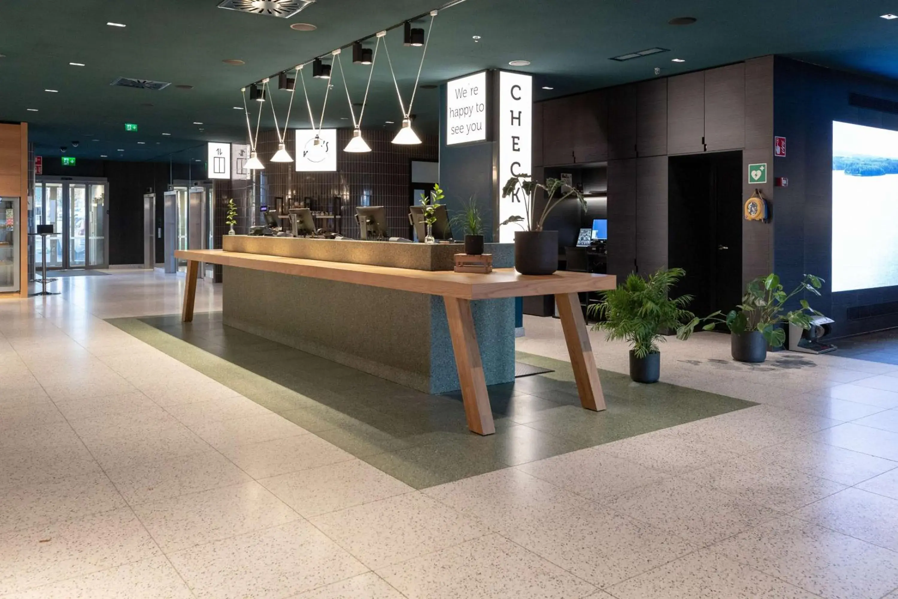 Lobby or reception in Scandic Helsinki Aviacongress Lobby or reception in Scandic Helsinki Aviacongress