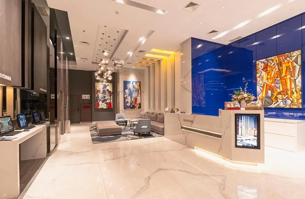 Lobby or reception in Grand Picasso Hotel