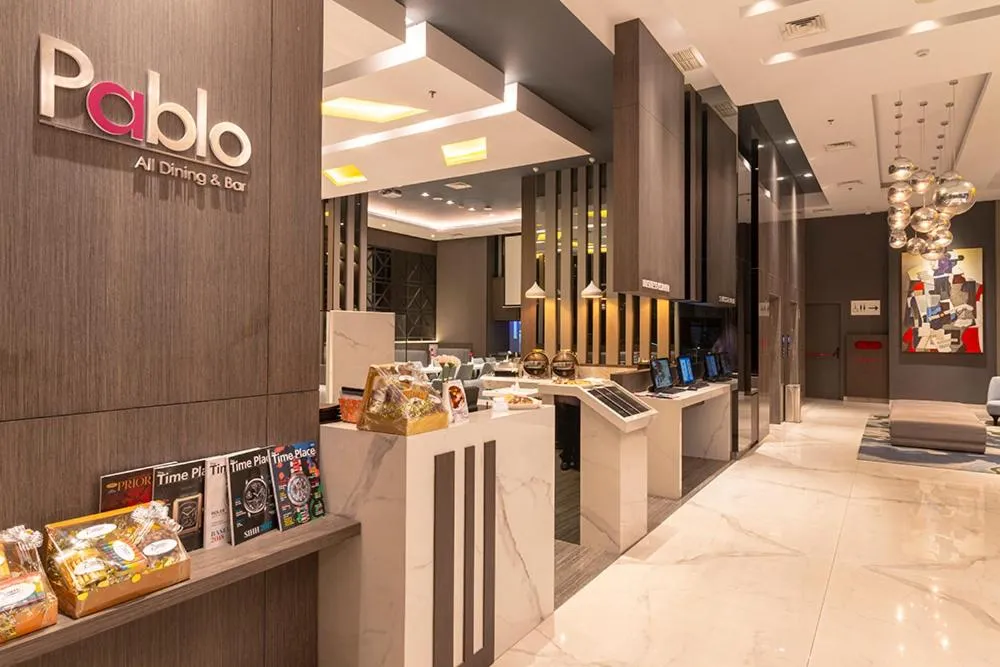 Lobby or reception in Grand Picasso Hotel