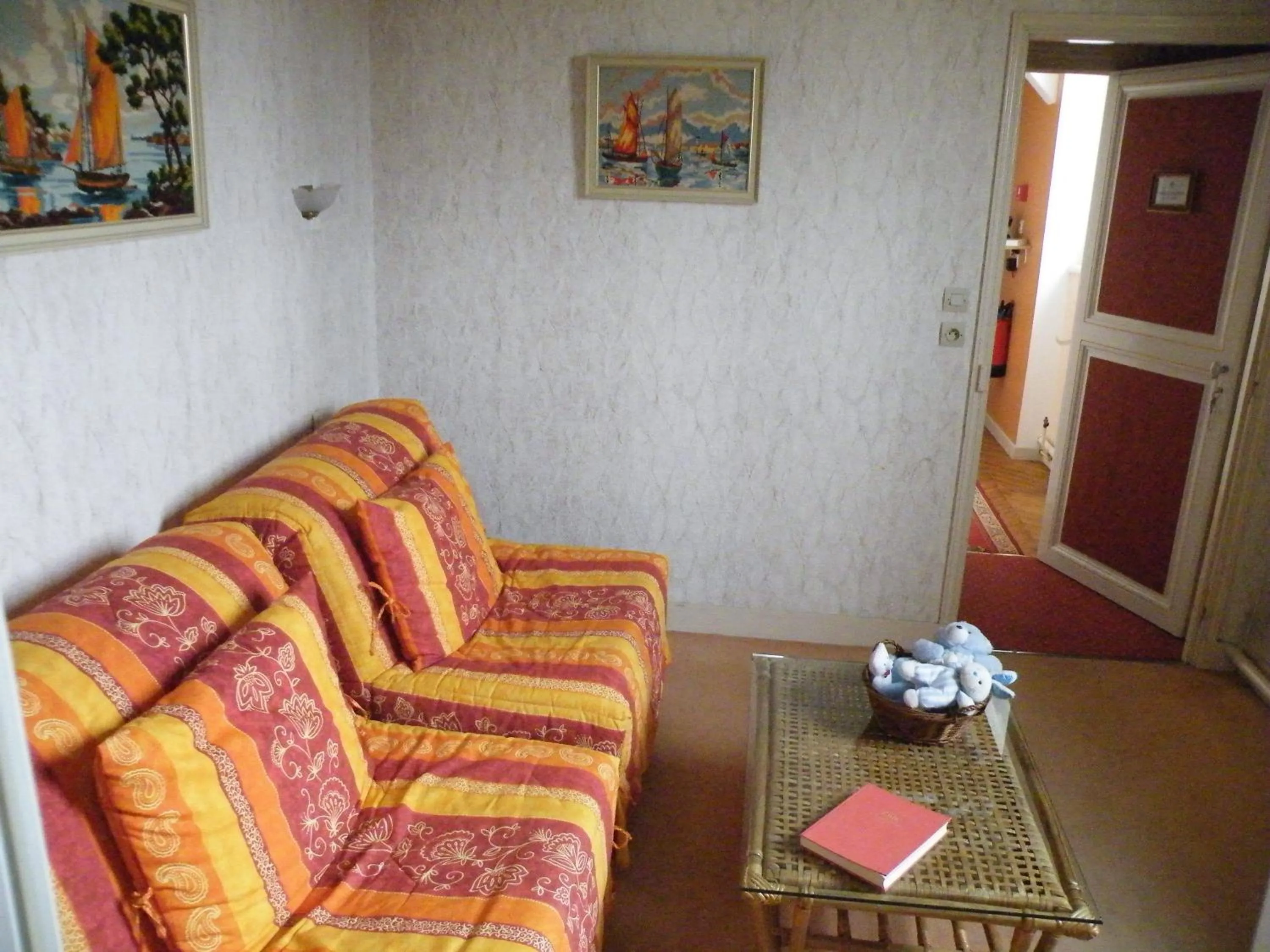 Seating area in La Renaudière