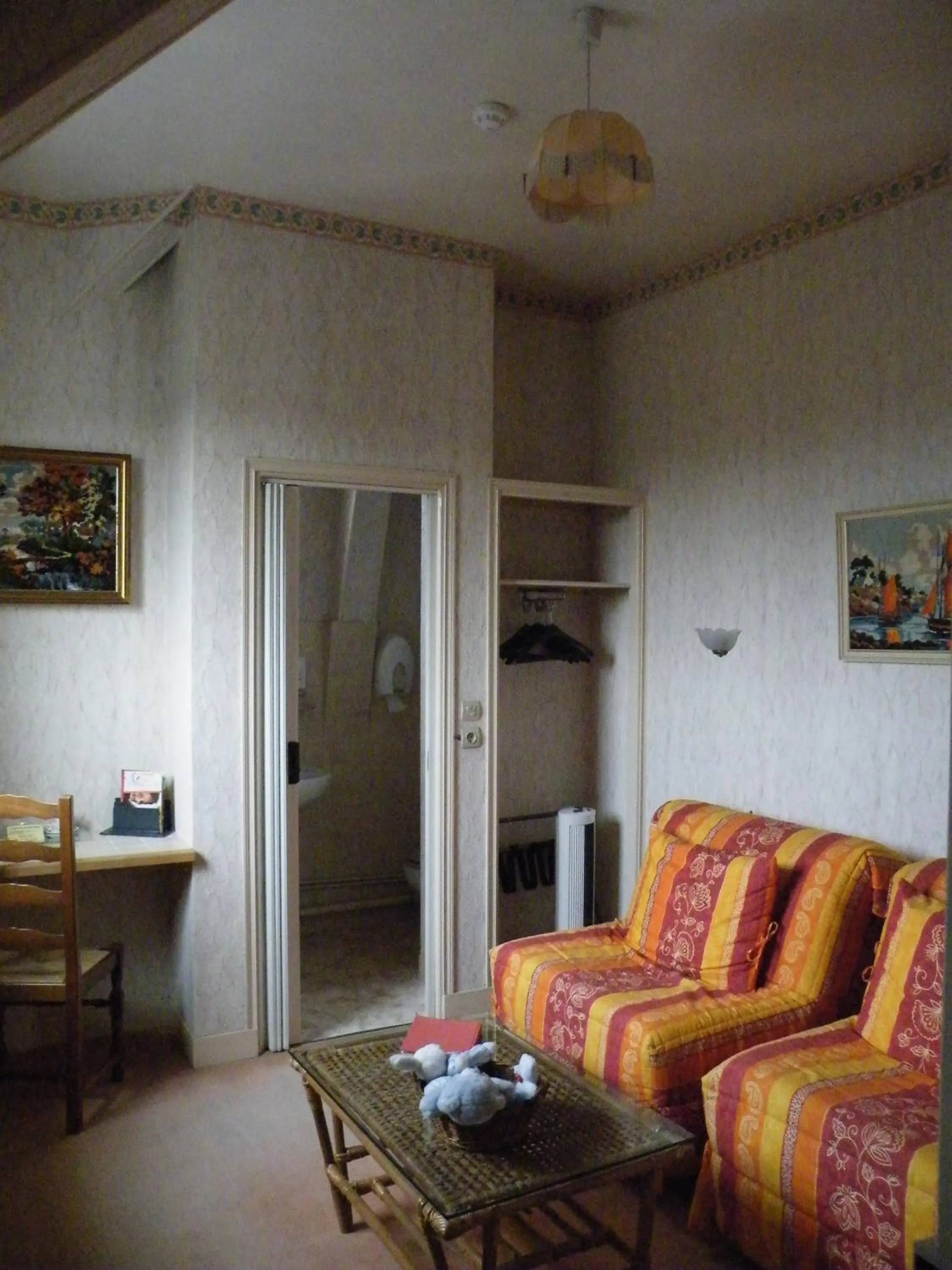 Seating area in La Renaudière