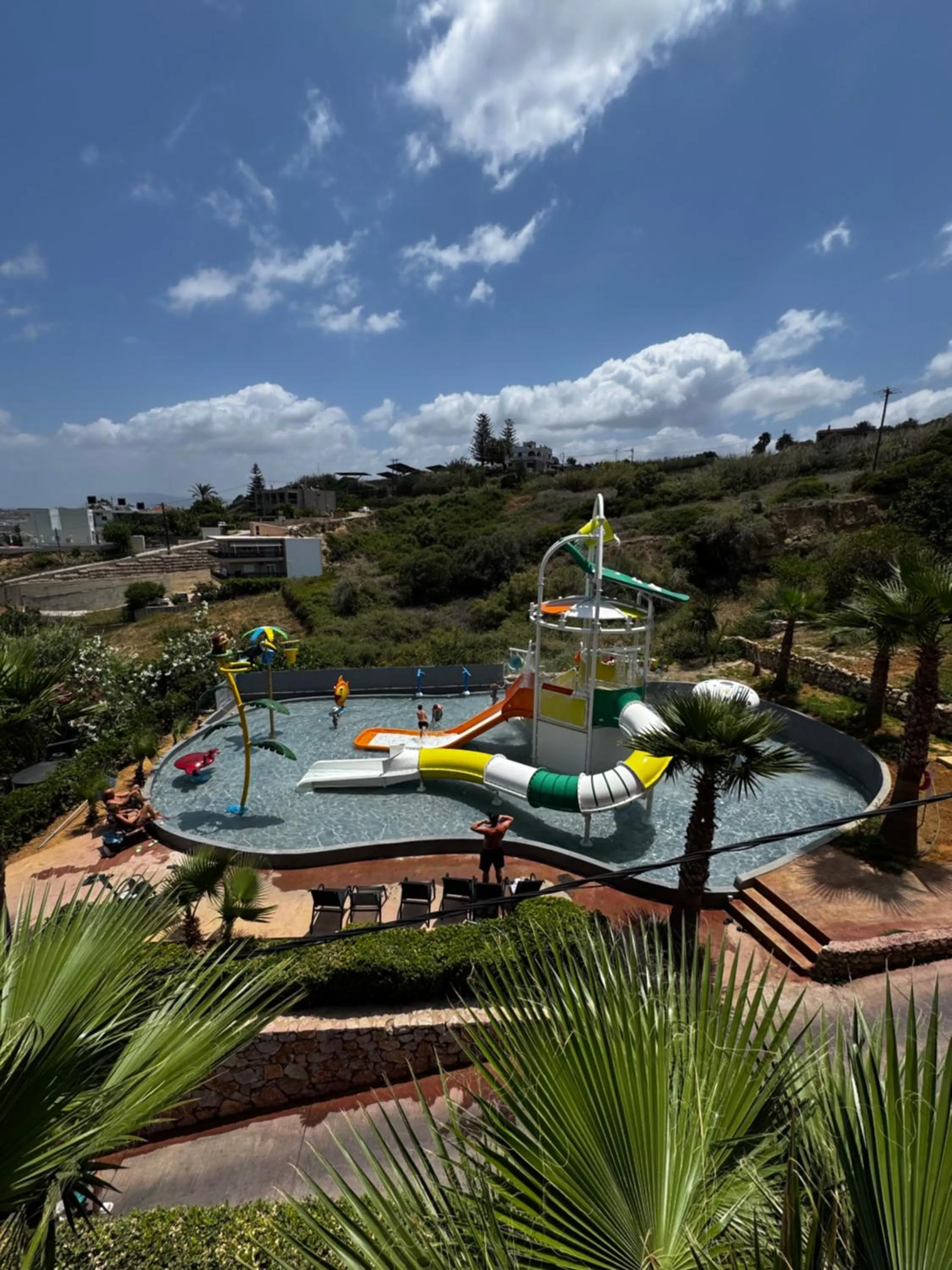 Swimming pool in Galini Sea View