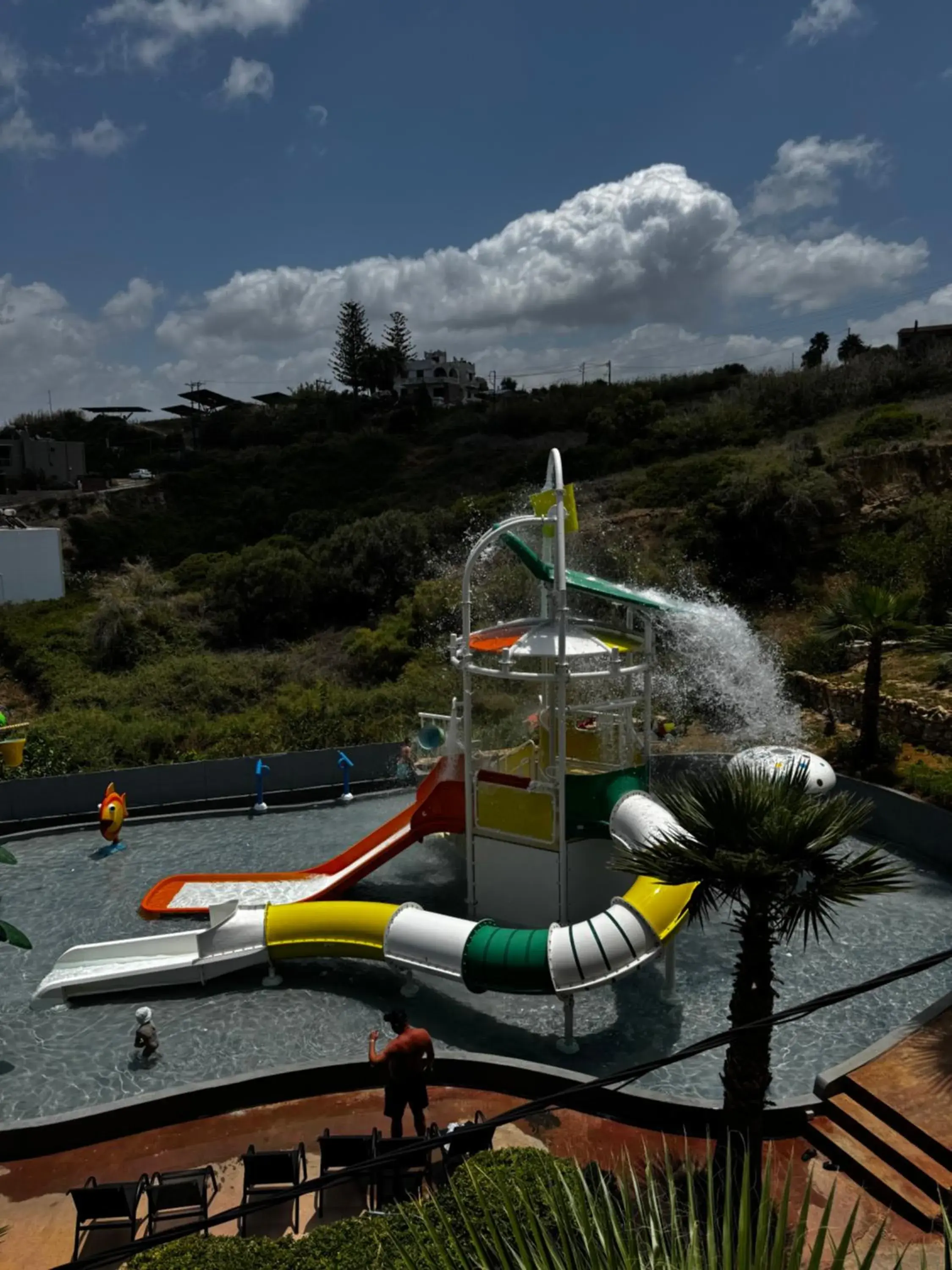 Swimming pool in Galini Sea View Swimming pool in Galini Sea View