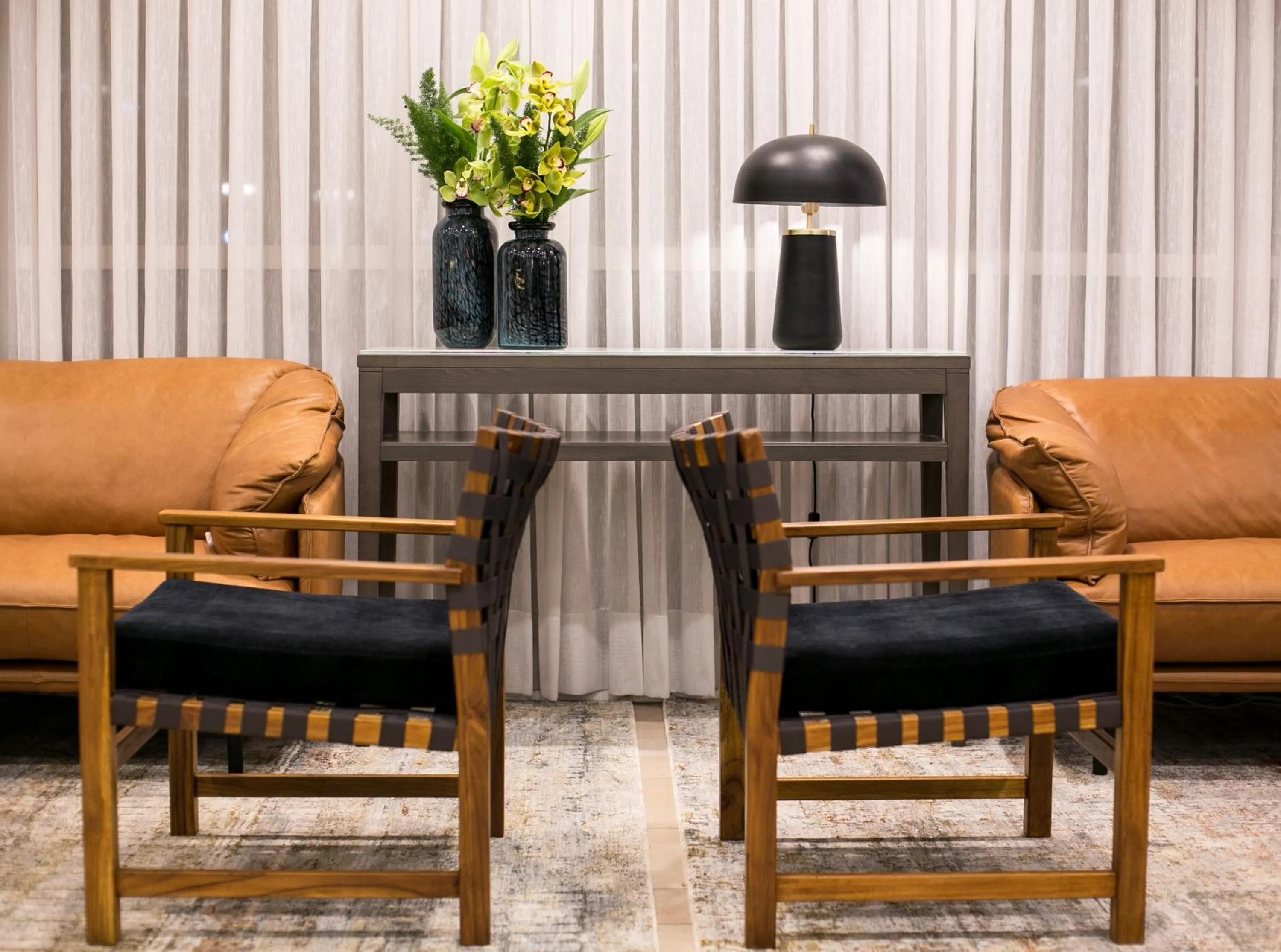 Lobby or reception in Hotel Yehuda