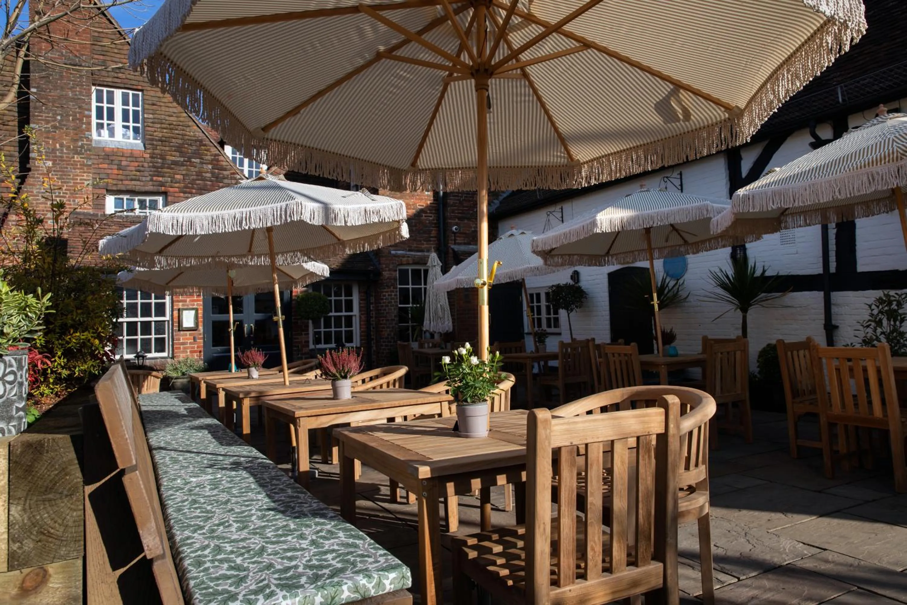 Garden in The Crown Inn