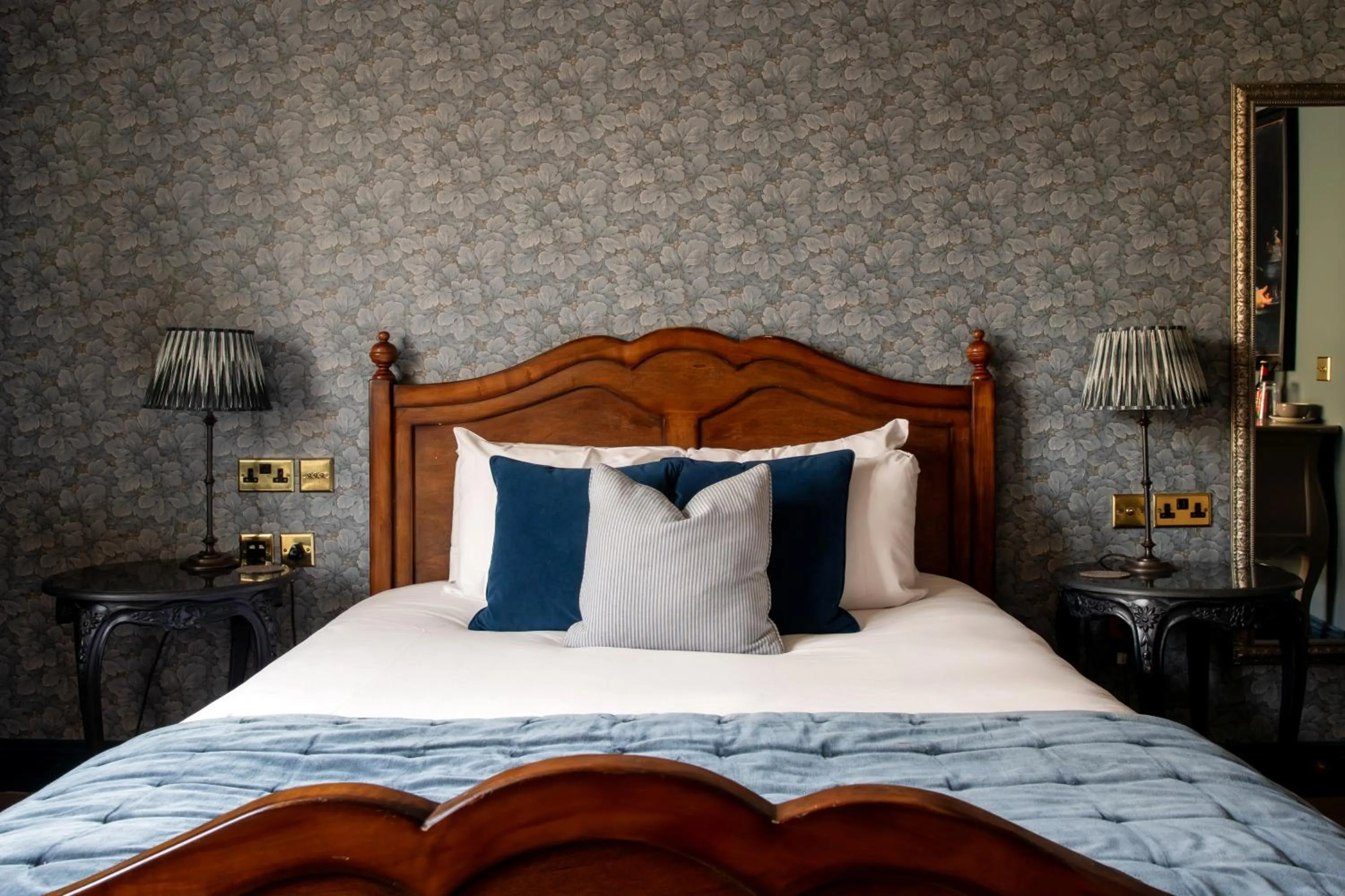 Bed in The Crown Inn