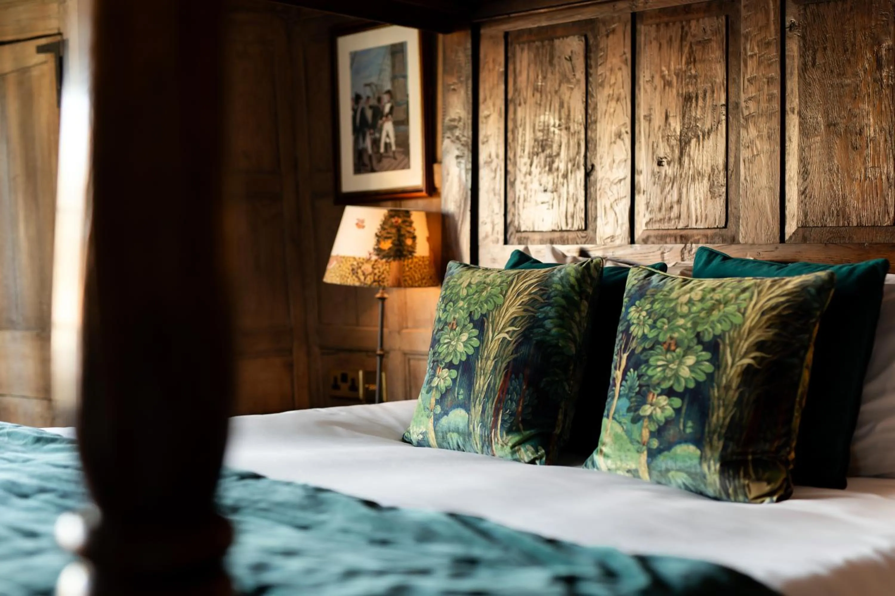 Bed in The Crown Inn