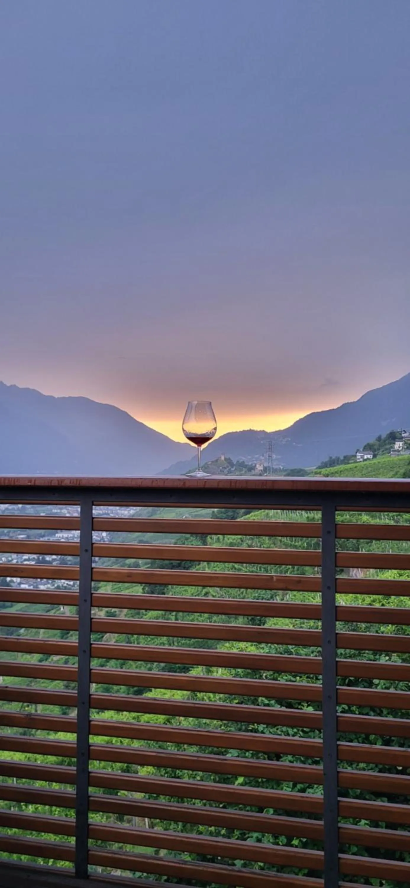 Balcony/Terrace in Wine Hotel Retici Balzi
