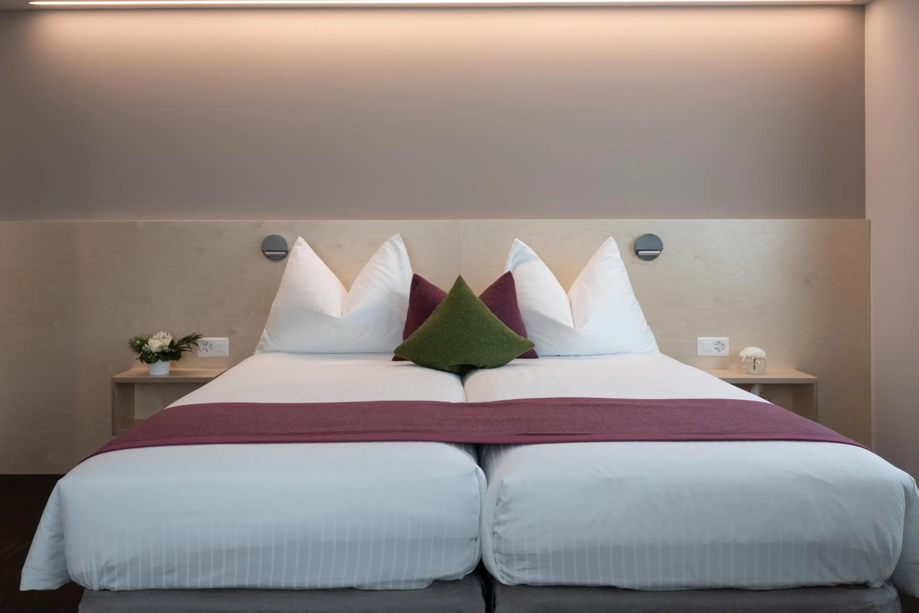 Bed in Hotel Spirgarten