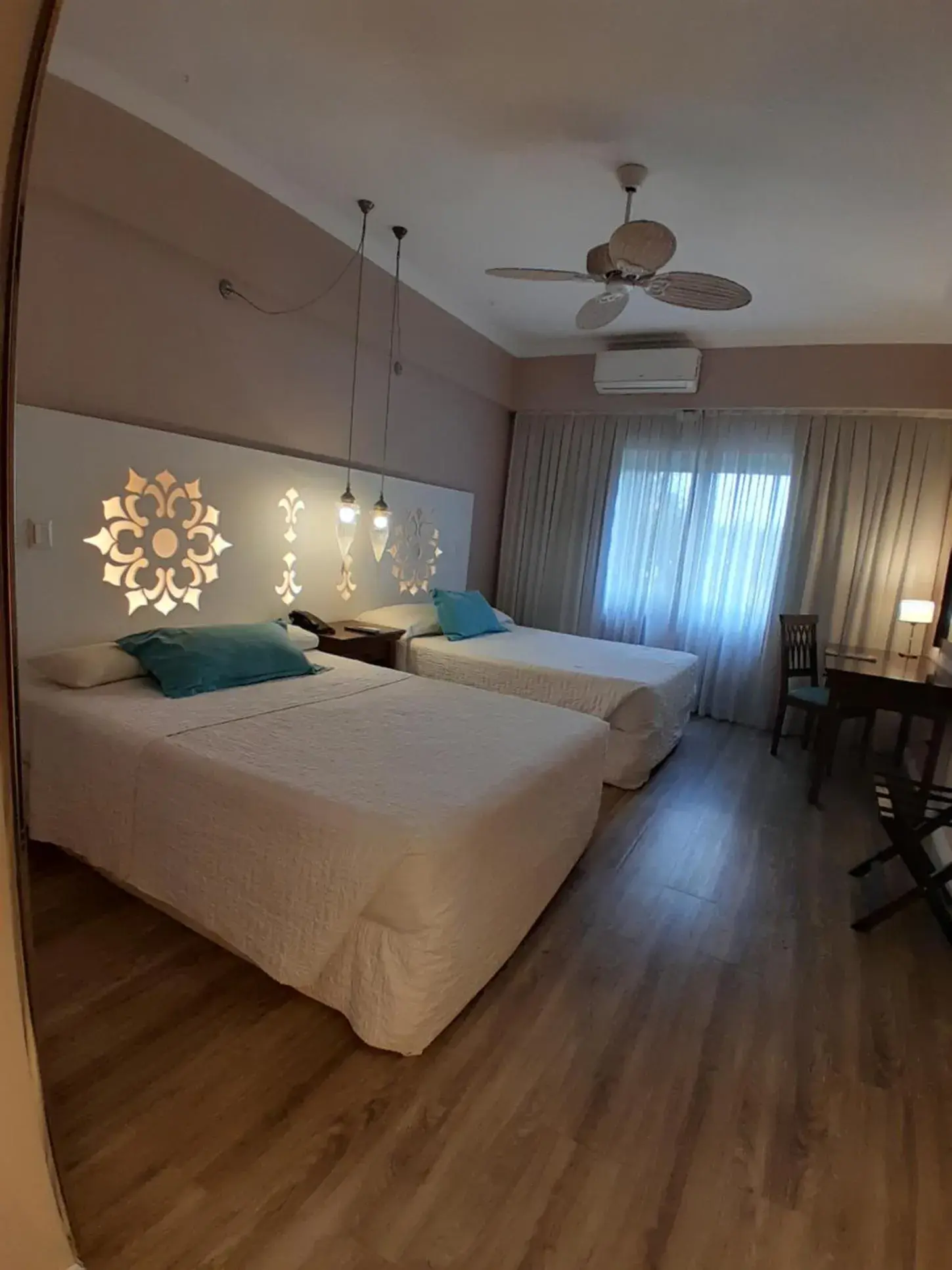 Queen Room with Two Queen Beds in Howard Johnson Pilar Resort Spa & Convention Center Queen Room with Two Queen Beds in Howard Johnson Pilar Resort Spa & Convention Center