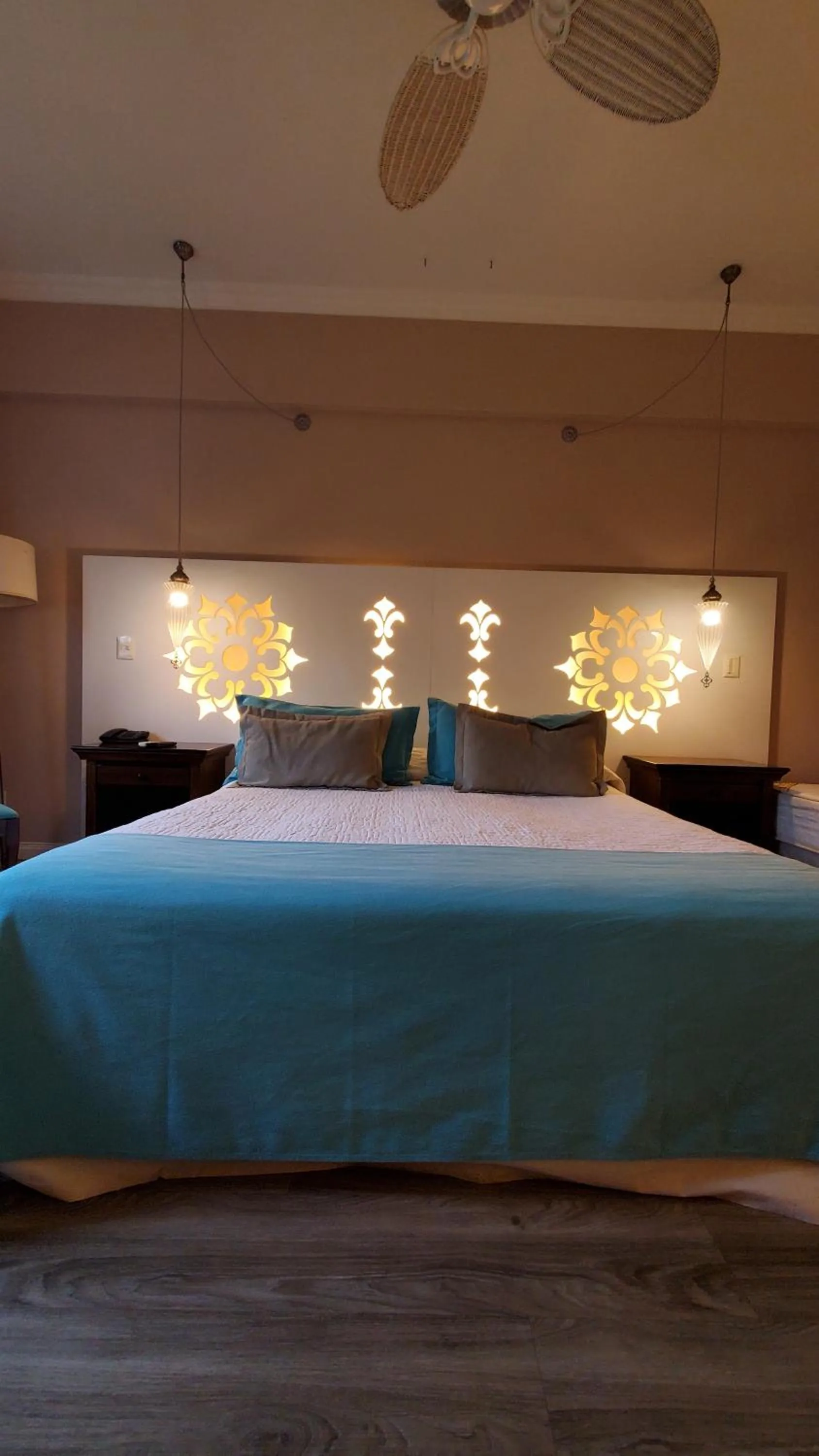 Bed in Howard Johnson Pilar Resort Spa & Convention Center