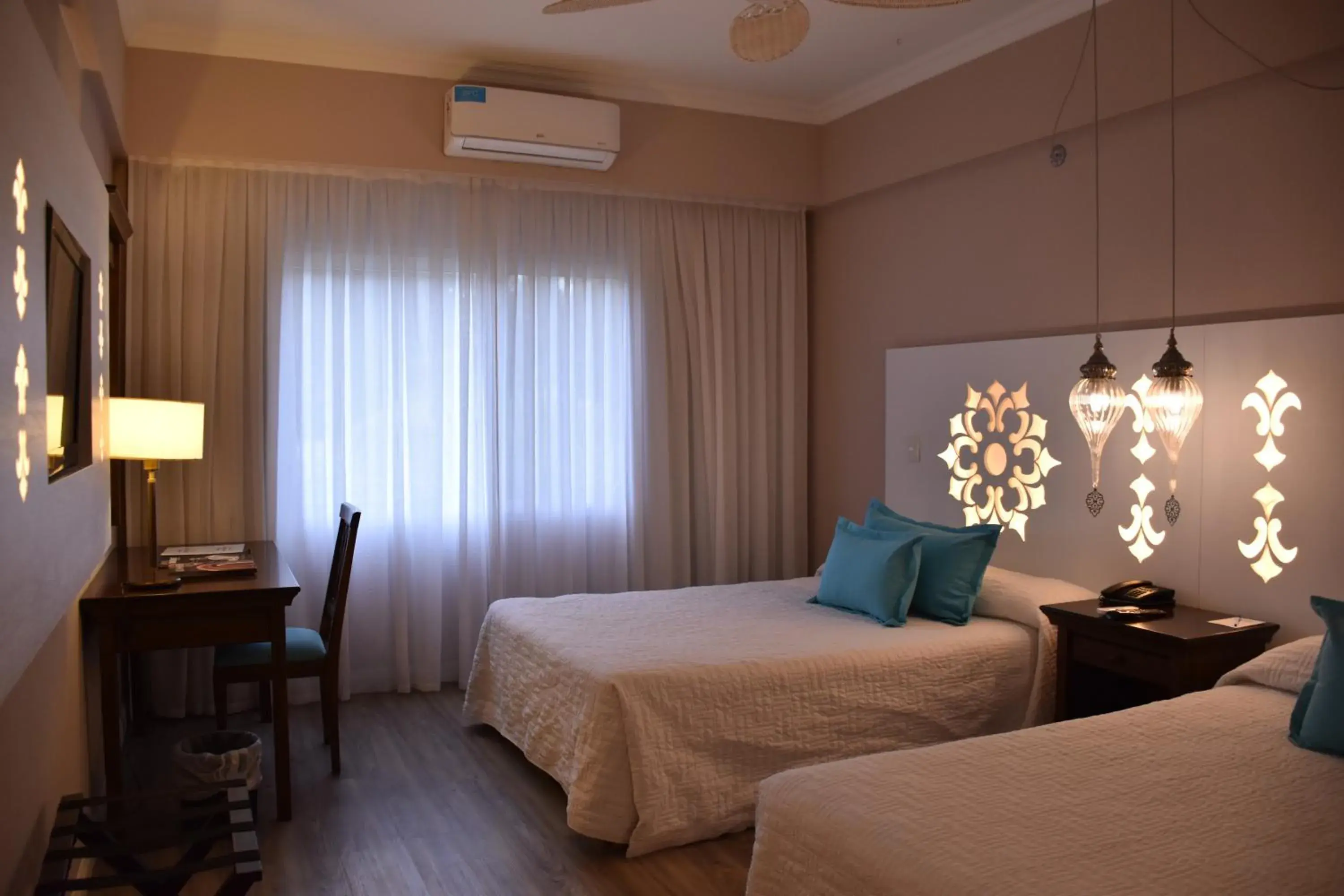 Bed in Howard Johnson Pilar Resort Spa & Convention Center Bed in Howard Johnson Pilar Resort Spa & Convention Center