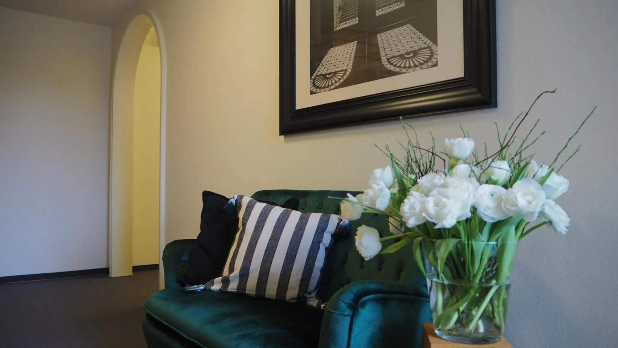 Decorative detail in Villa Neugarten