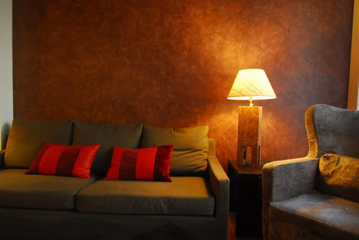 Communal lounge/ TV room in Hotel Iguareña