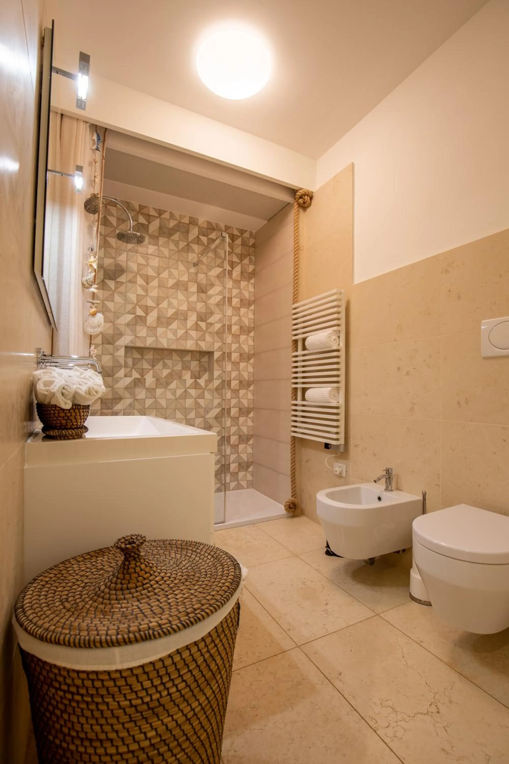 Shower in Residenze Longhi