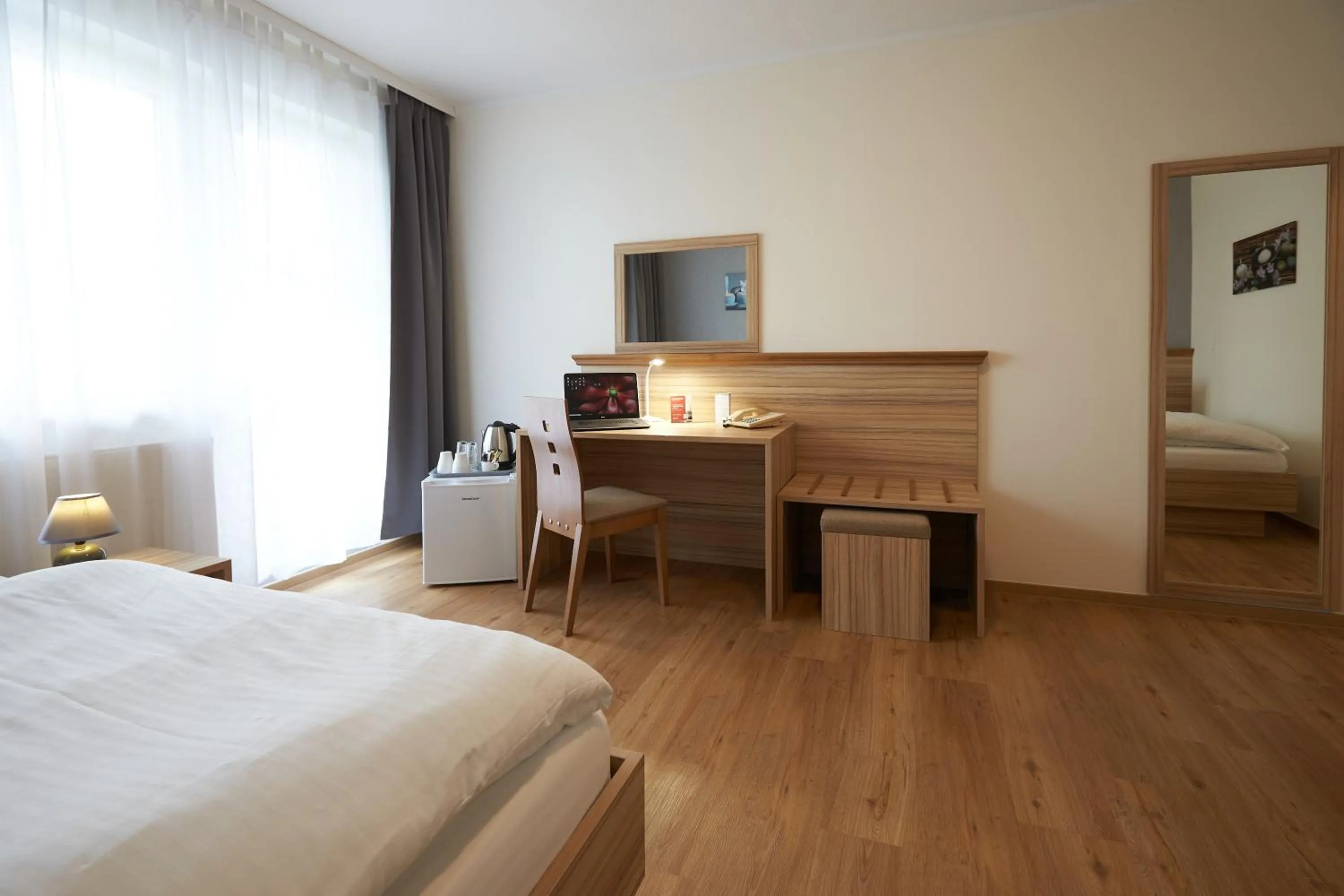 Decorative detail, Bed in Hotel Weimarer Berg