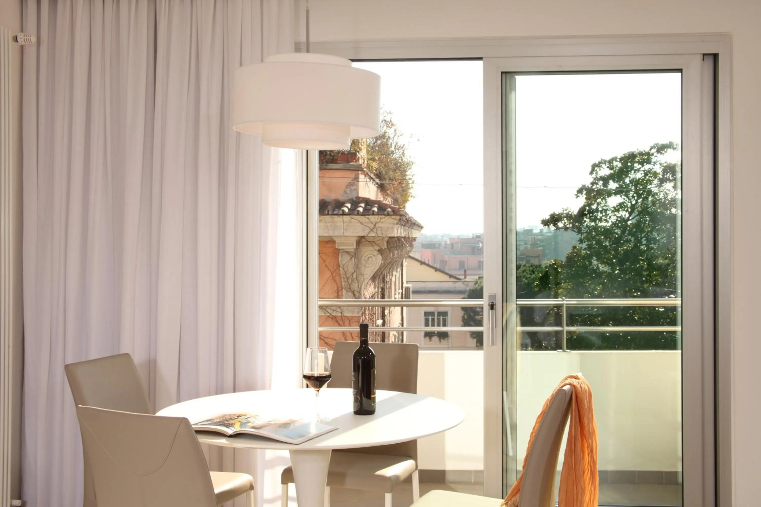 Balcony/Terrace in Residence Hotel Parioli