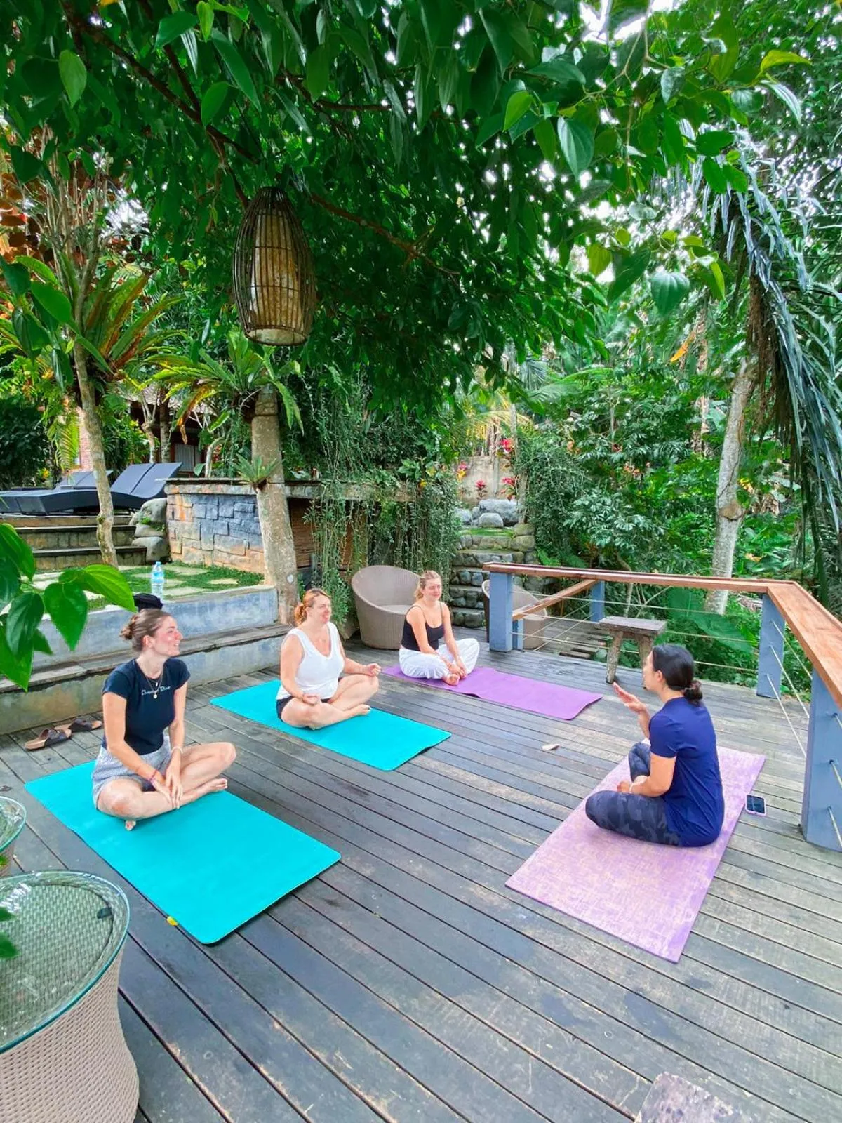 Patio in Mirah Guest House