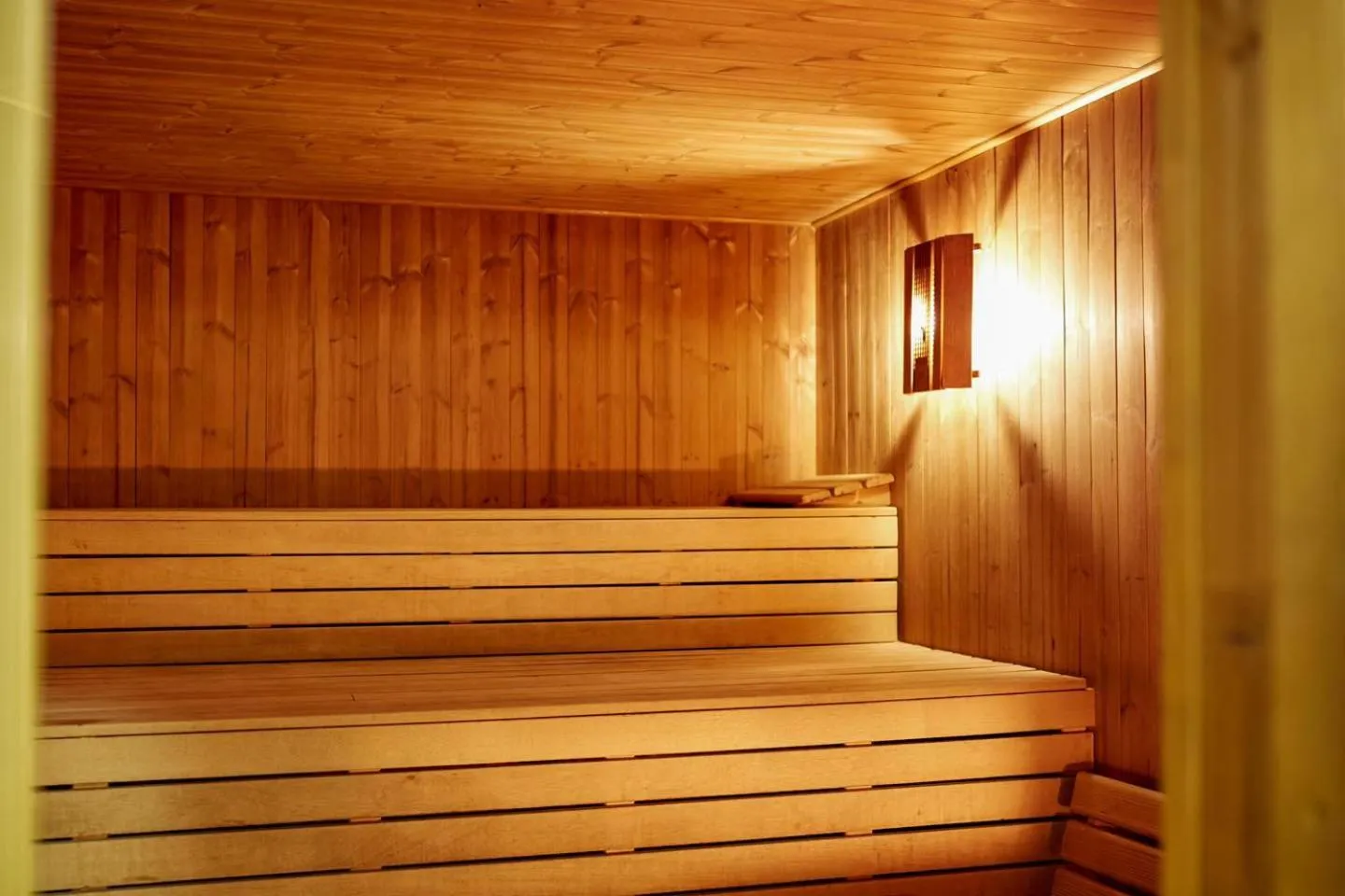 Sauna in Apartmany Fit Gym
