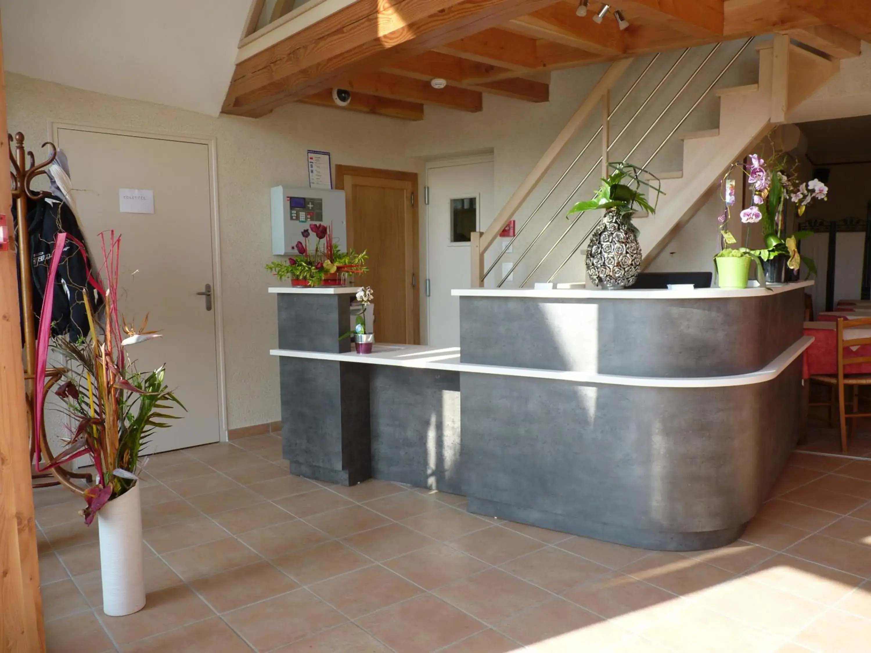 Lobby or reception in Auberge de la Baie Lobby or reception in Auberge de la Baie