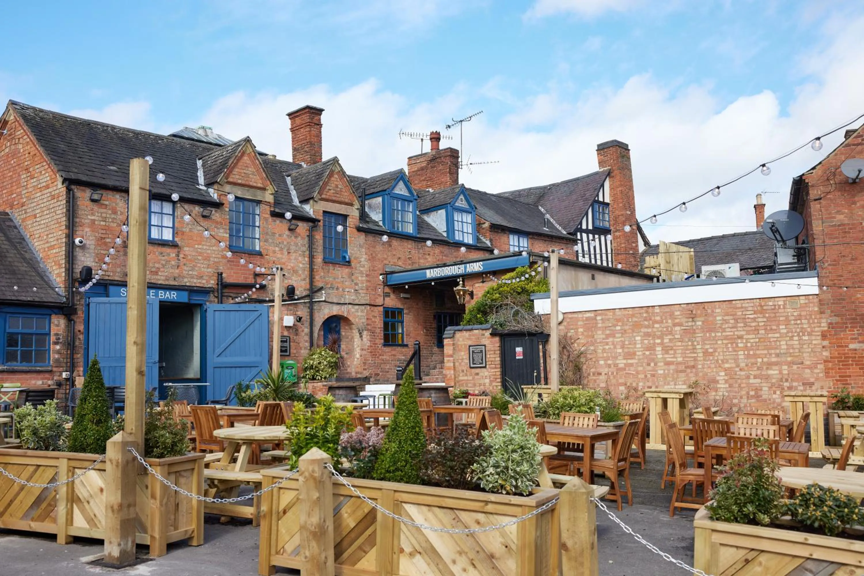 Garden in Narborough Arms