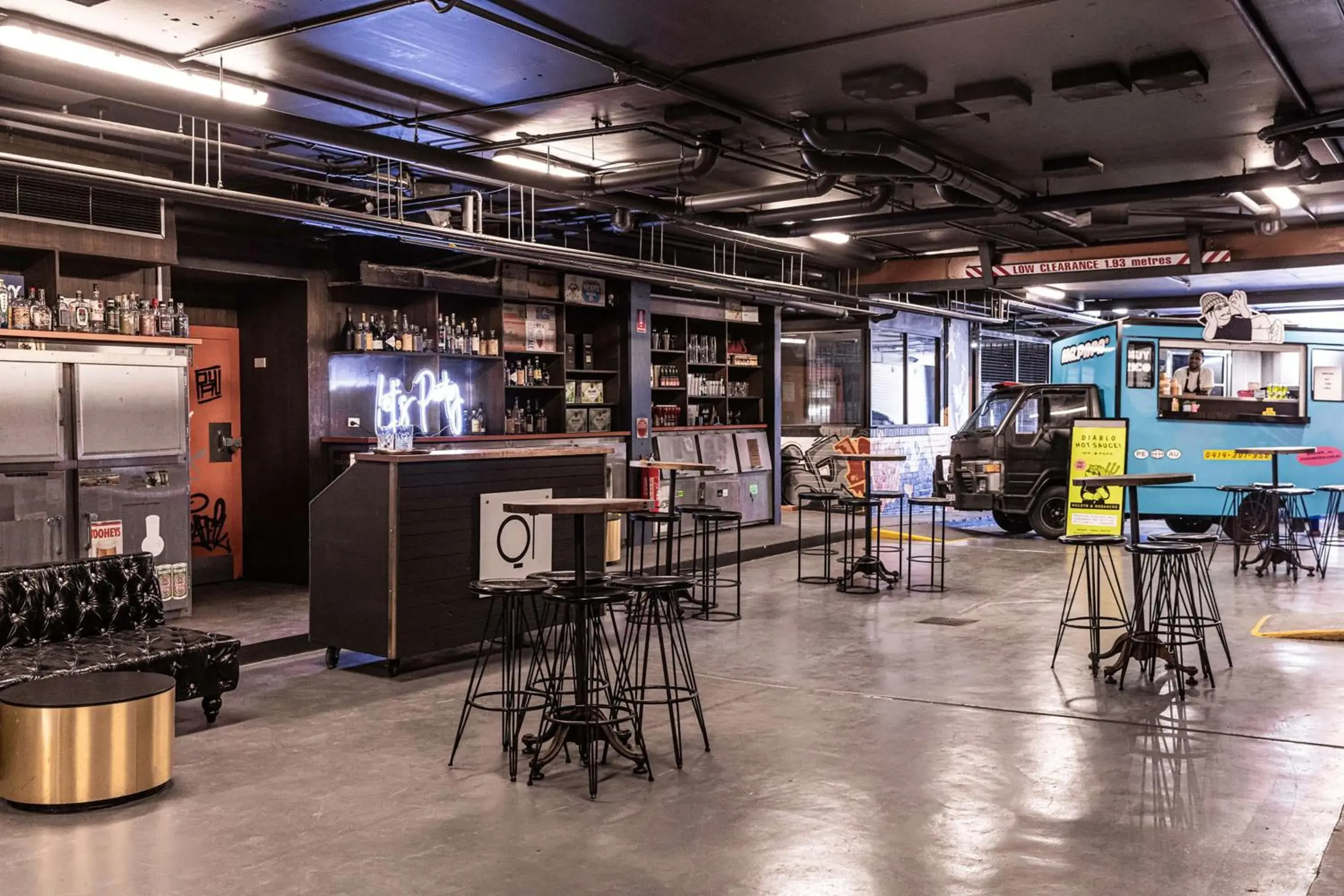 Lounge or bar in QT Canberra Lounge or bar in QT Canberra