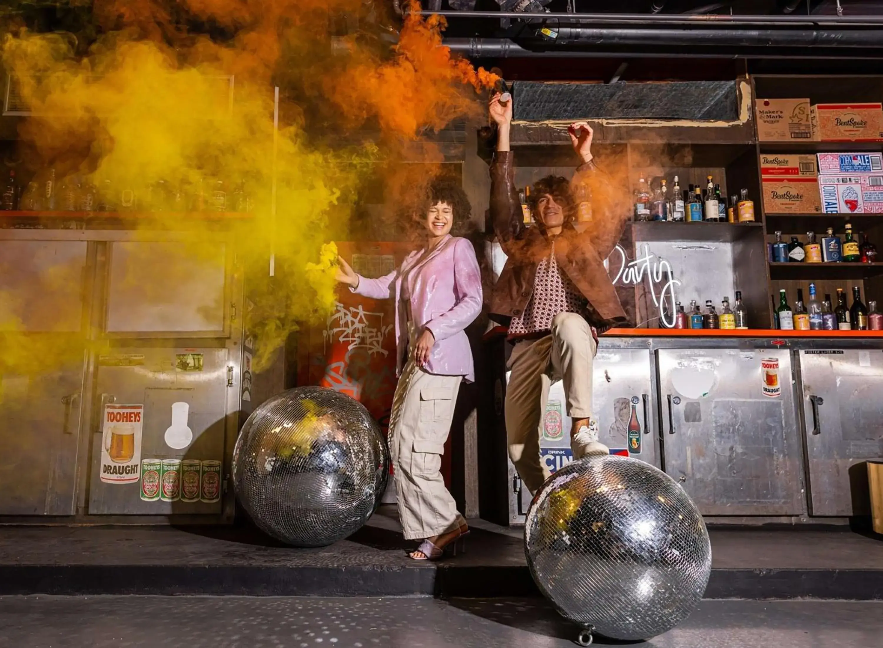 Lounge or bar in QT Canberra Lounge or bar in QT Canberra