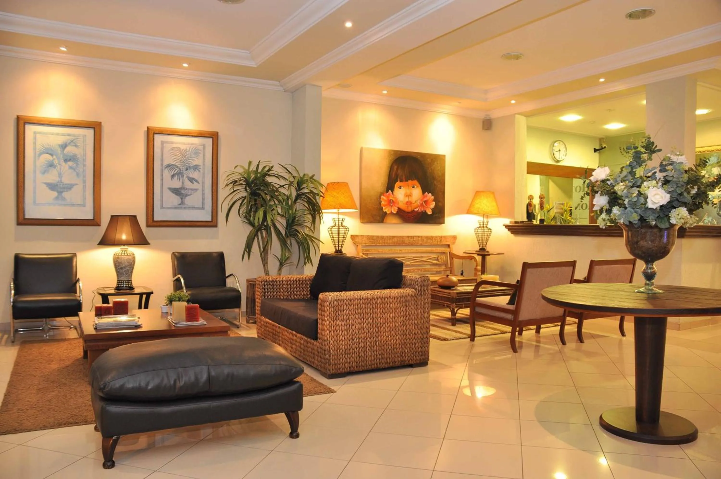 Lobby or reception in Hotel Montana Serra Negra