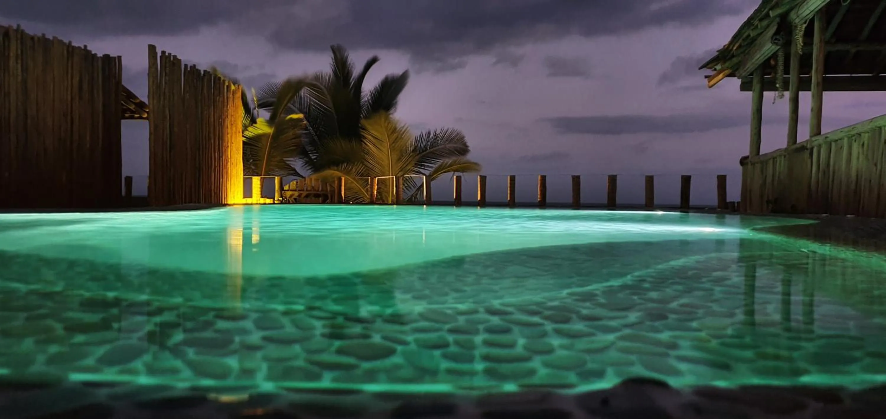Pool view in Pousada San Antonio Praia