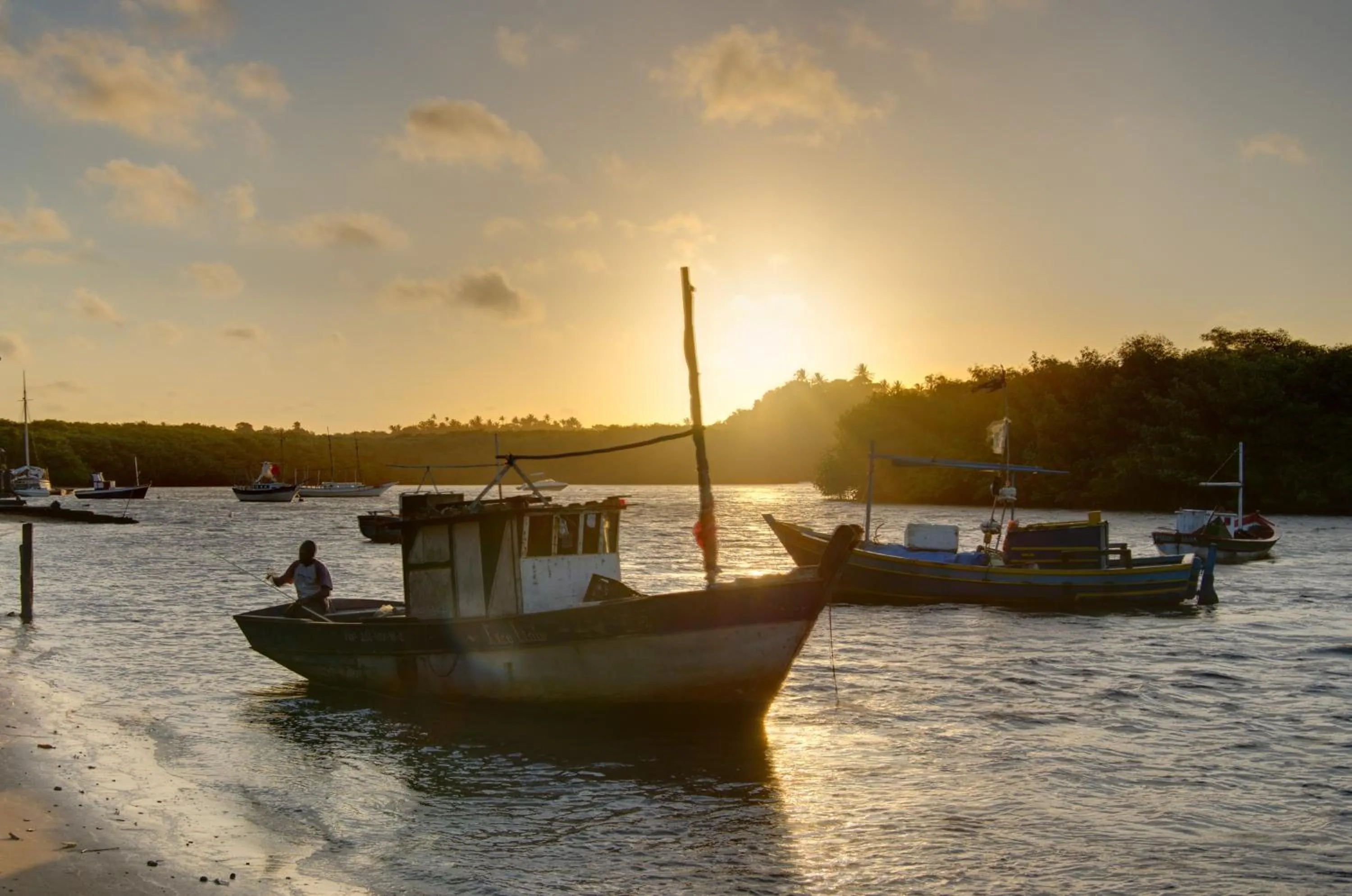 Fishing in Pousada San Antonio Praia