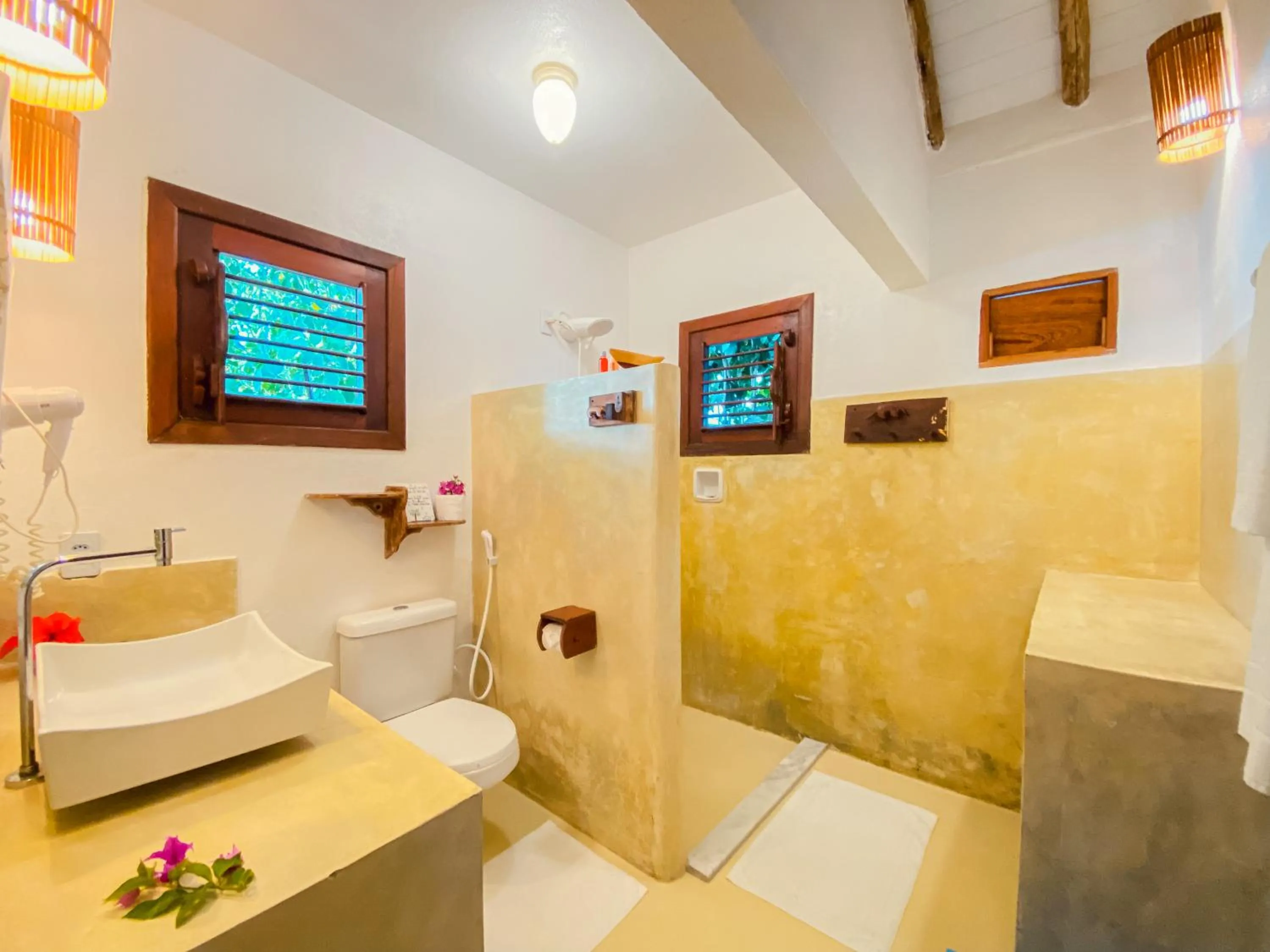 Toilet in Pousada San Antonio Praia