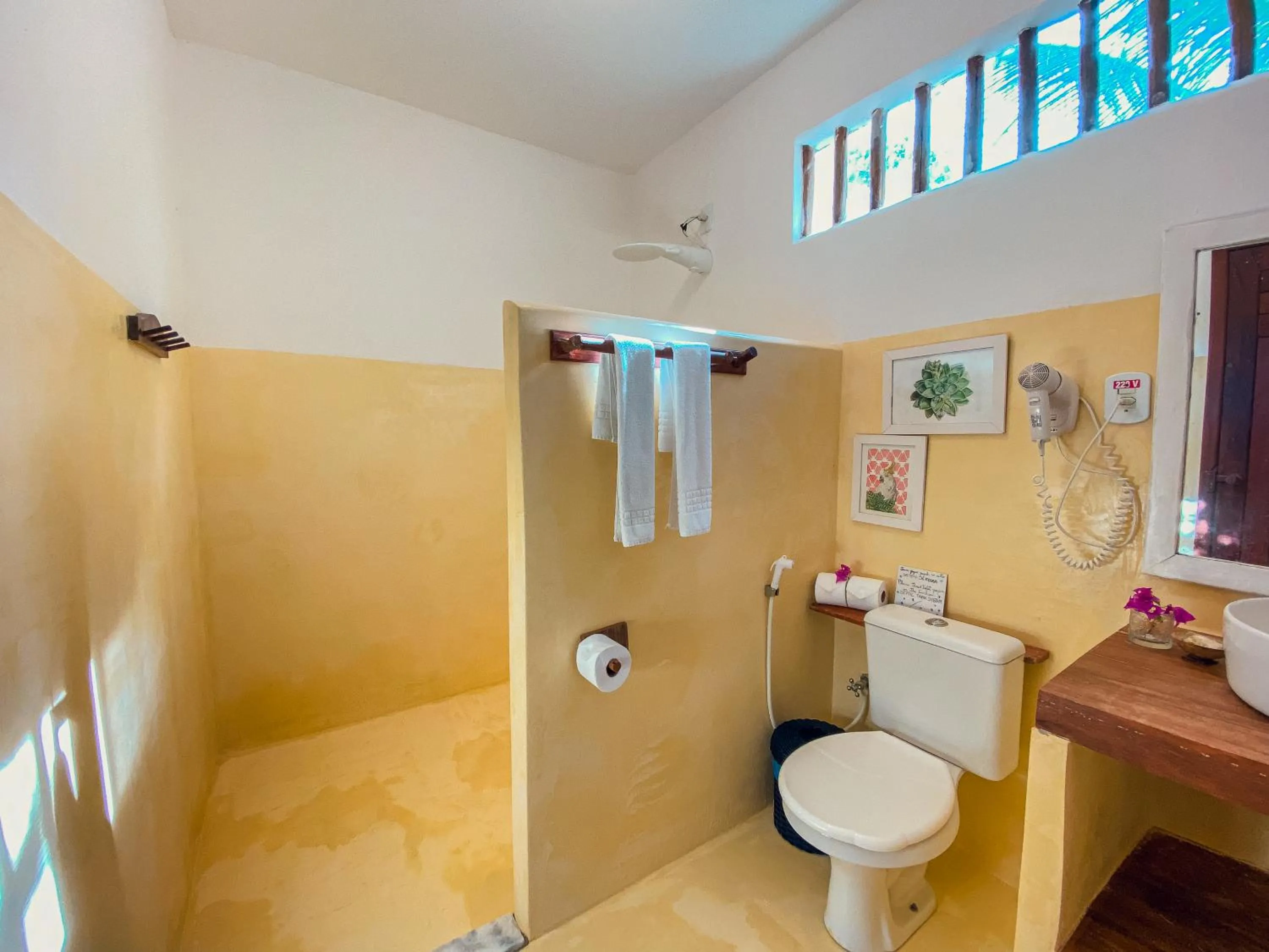 Toilet in Pousada San Antonio Praia