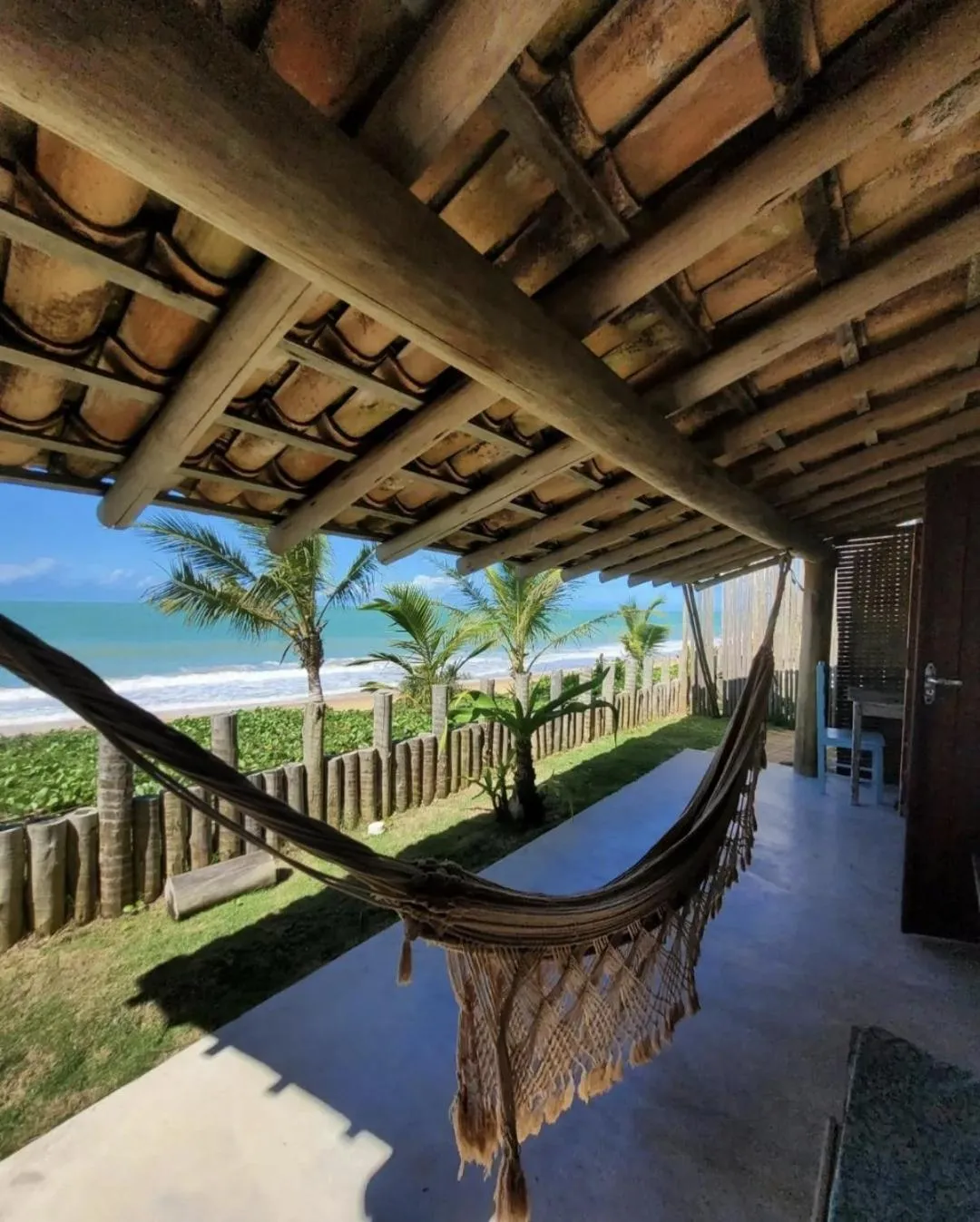 Balcony/Terrace in Pousada San Antonio Praia