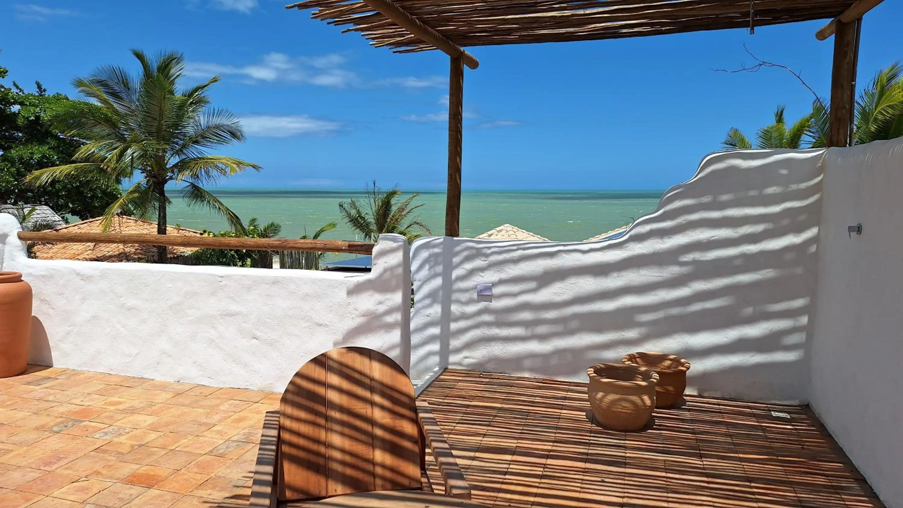 Balcony/Terrace in Pousada San Antonio Praia