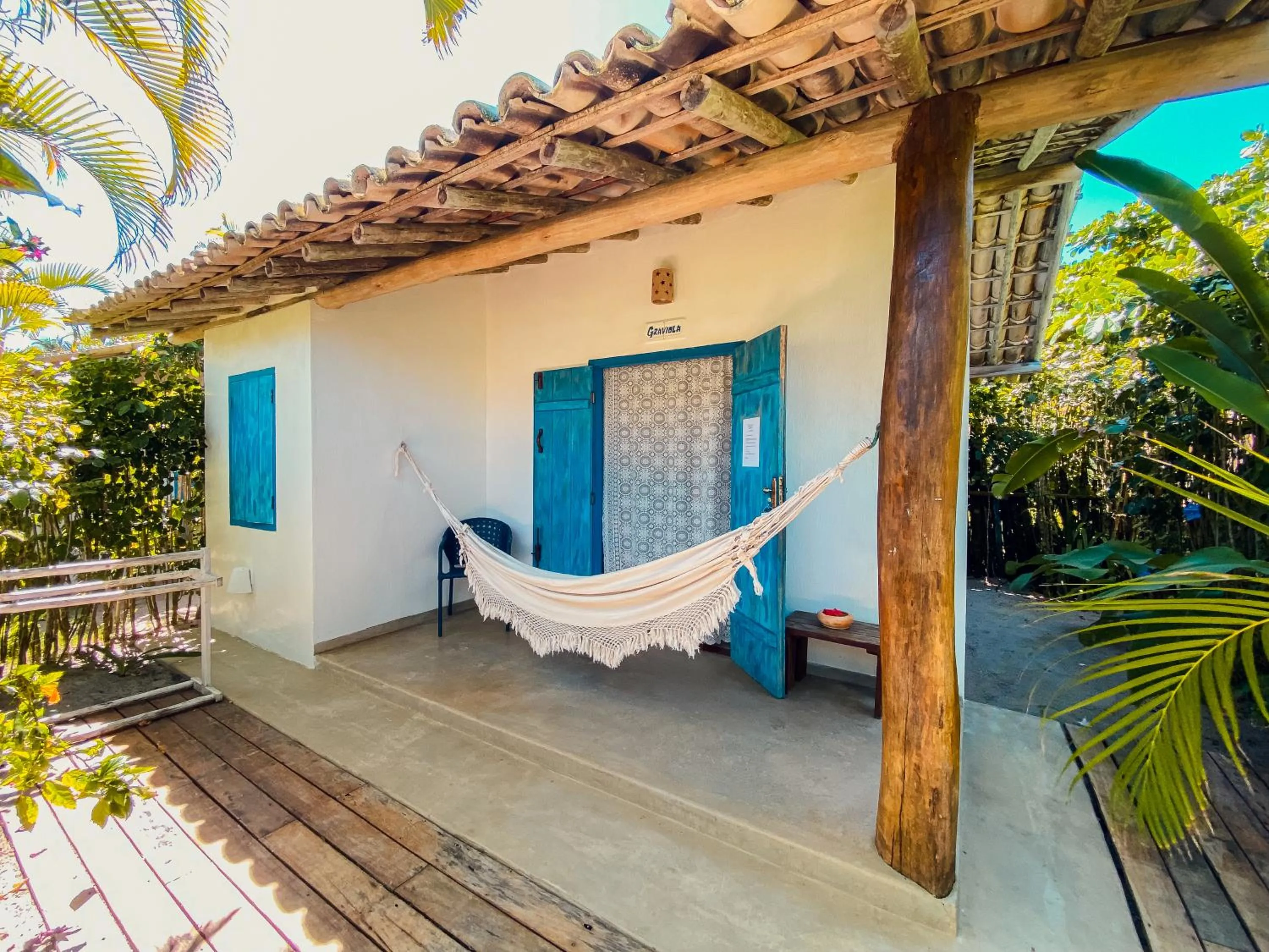 Balcony/Terrace in Pousada San Antonio Praia