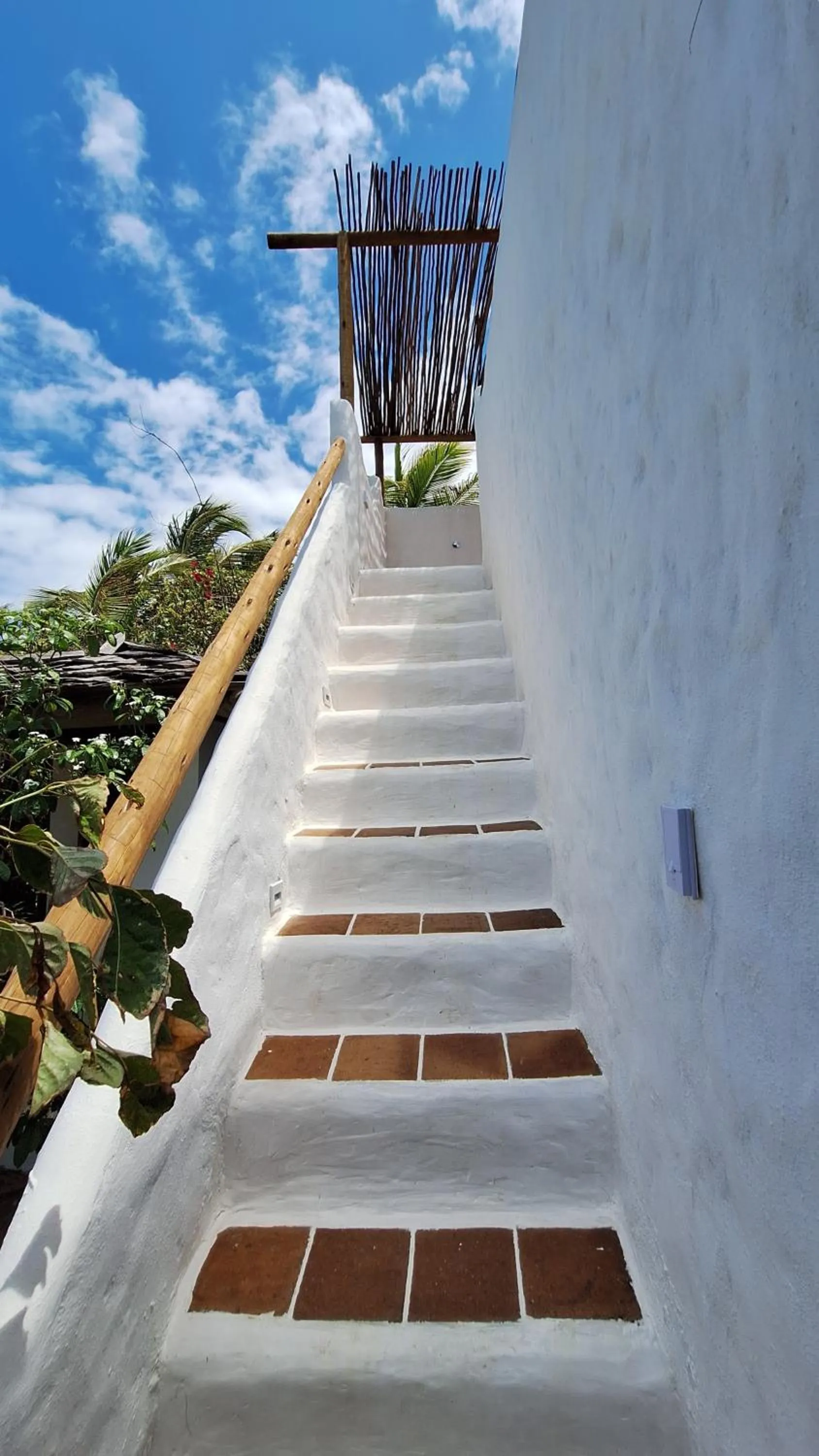 Balcony/Terrace in Pousada San Antonio Praia