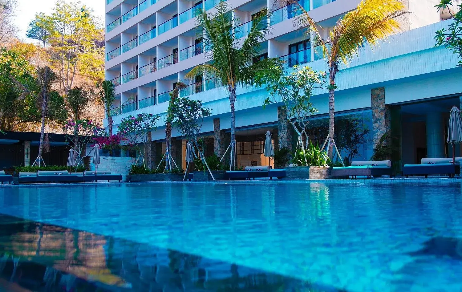 Swimming pool in Louis Kienne Resort Senggigi Swimming pool in Louis Kienne Resort Senggigi