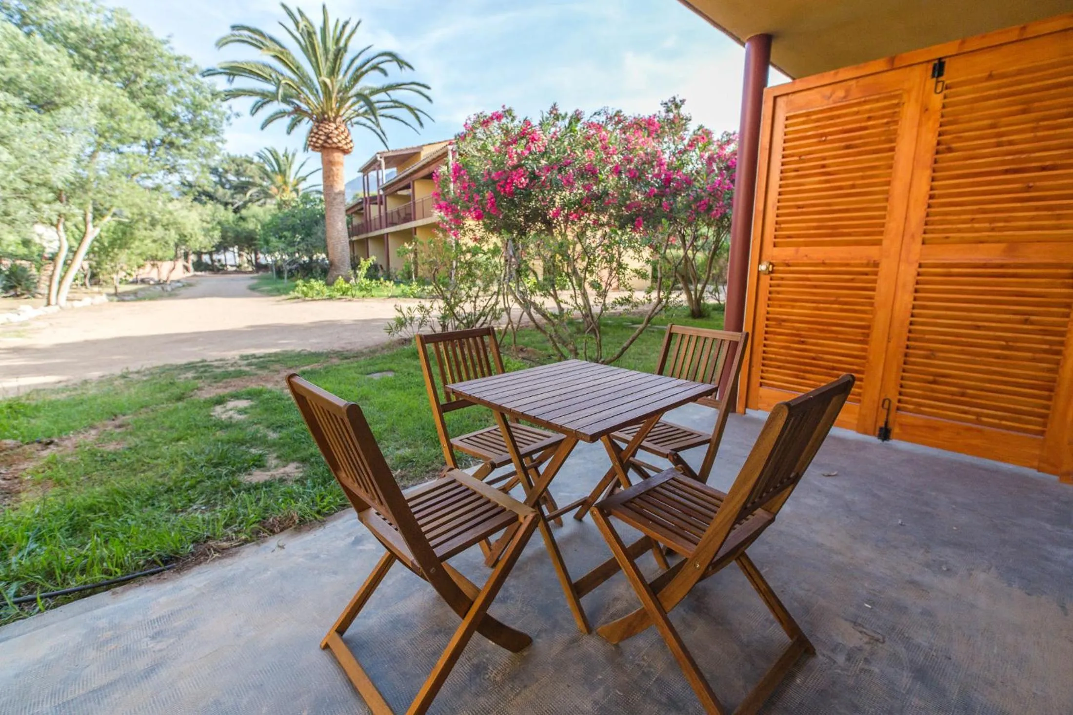 Patio in Casa Vecchia rooms + apartments