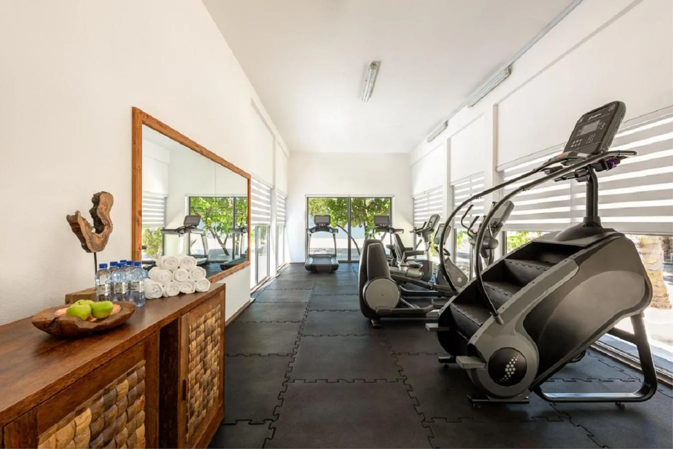 Fitness centre/facilities in Kuredhivaru Resort and Spa - Maldives